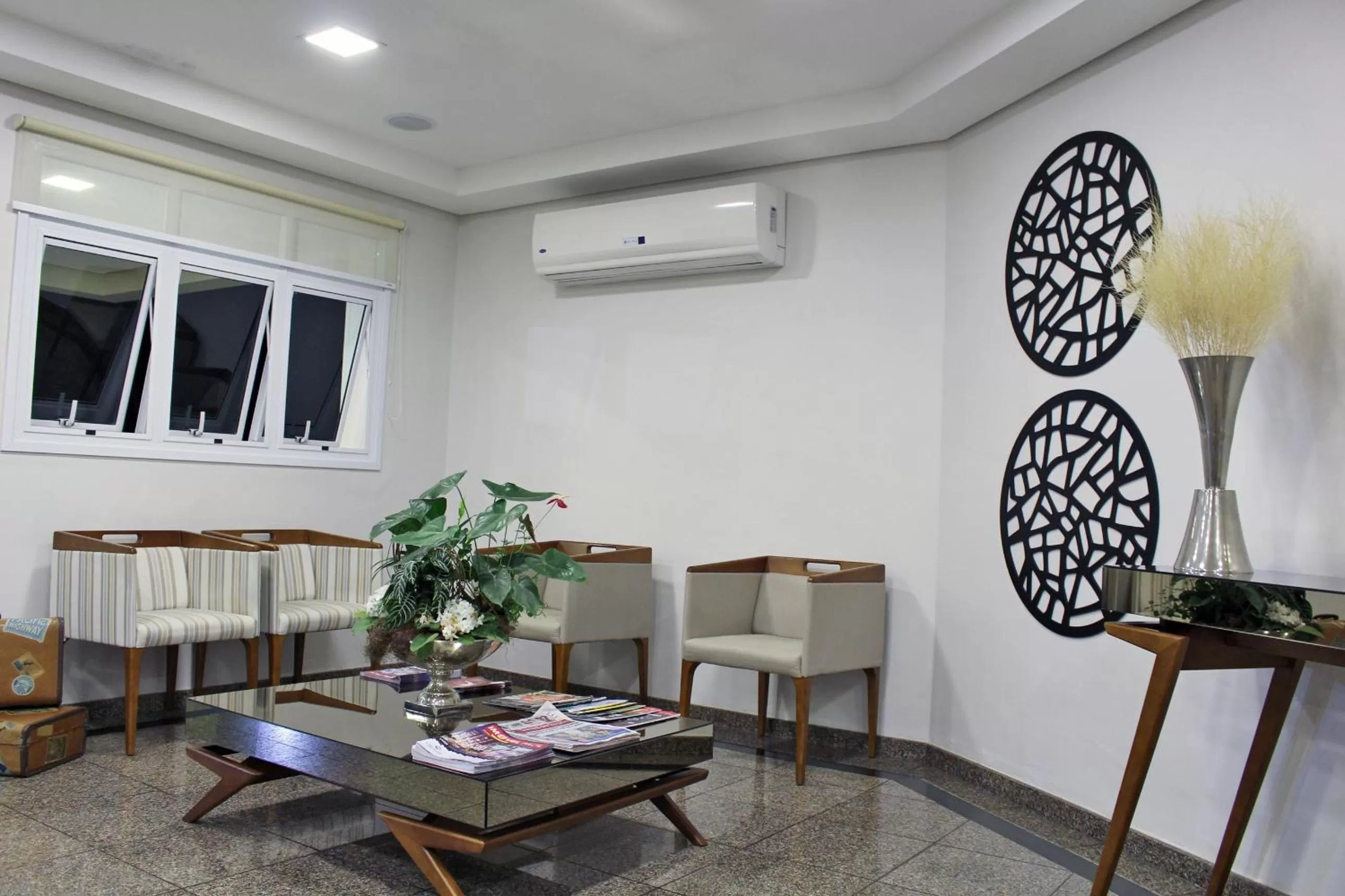 Lobby or reception in Hotel Serra de Jundiaí