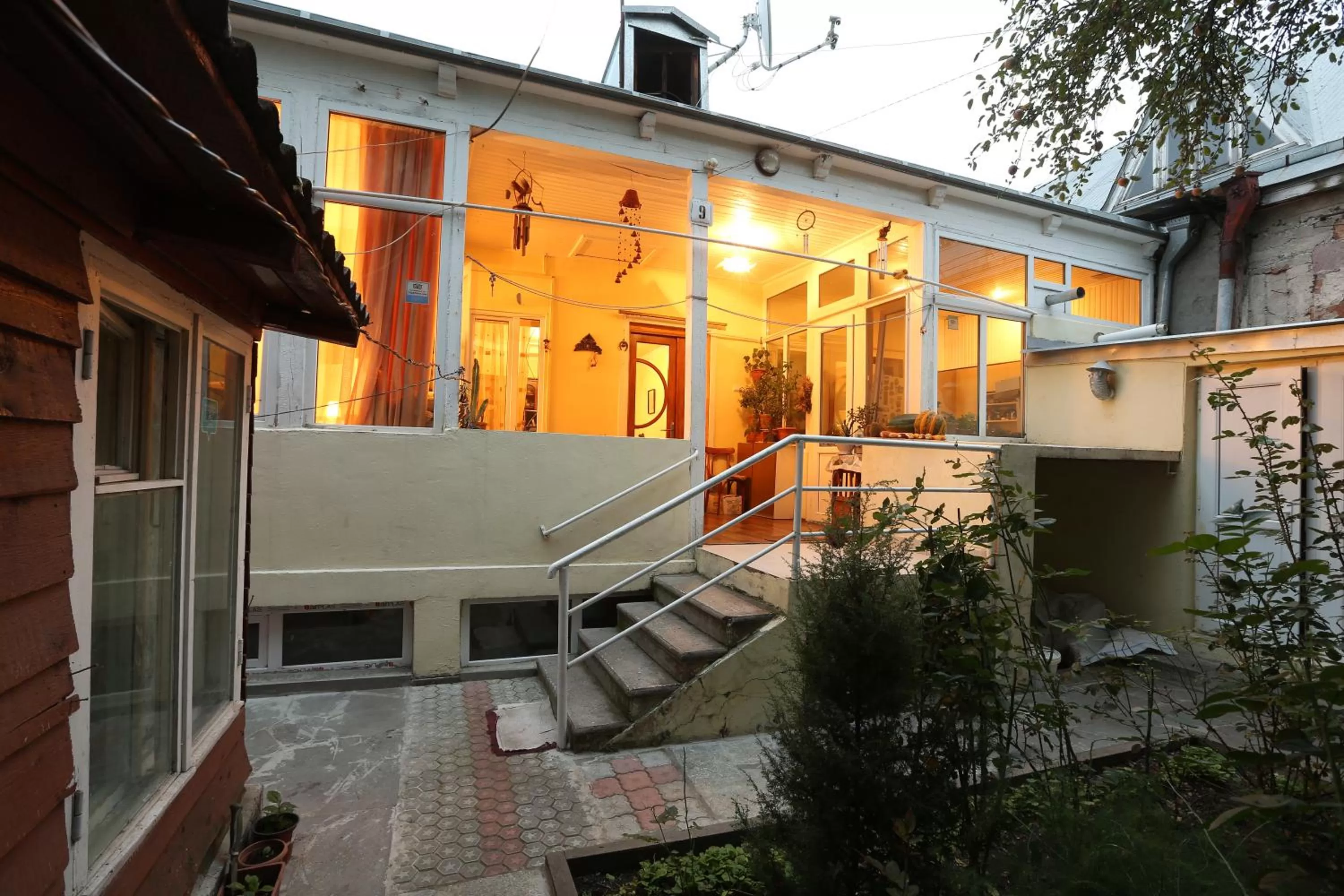 Patio in Ruzanna's Bed & Breakfast