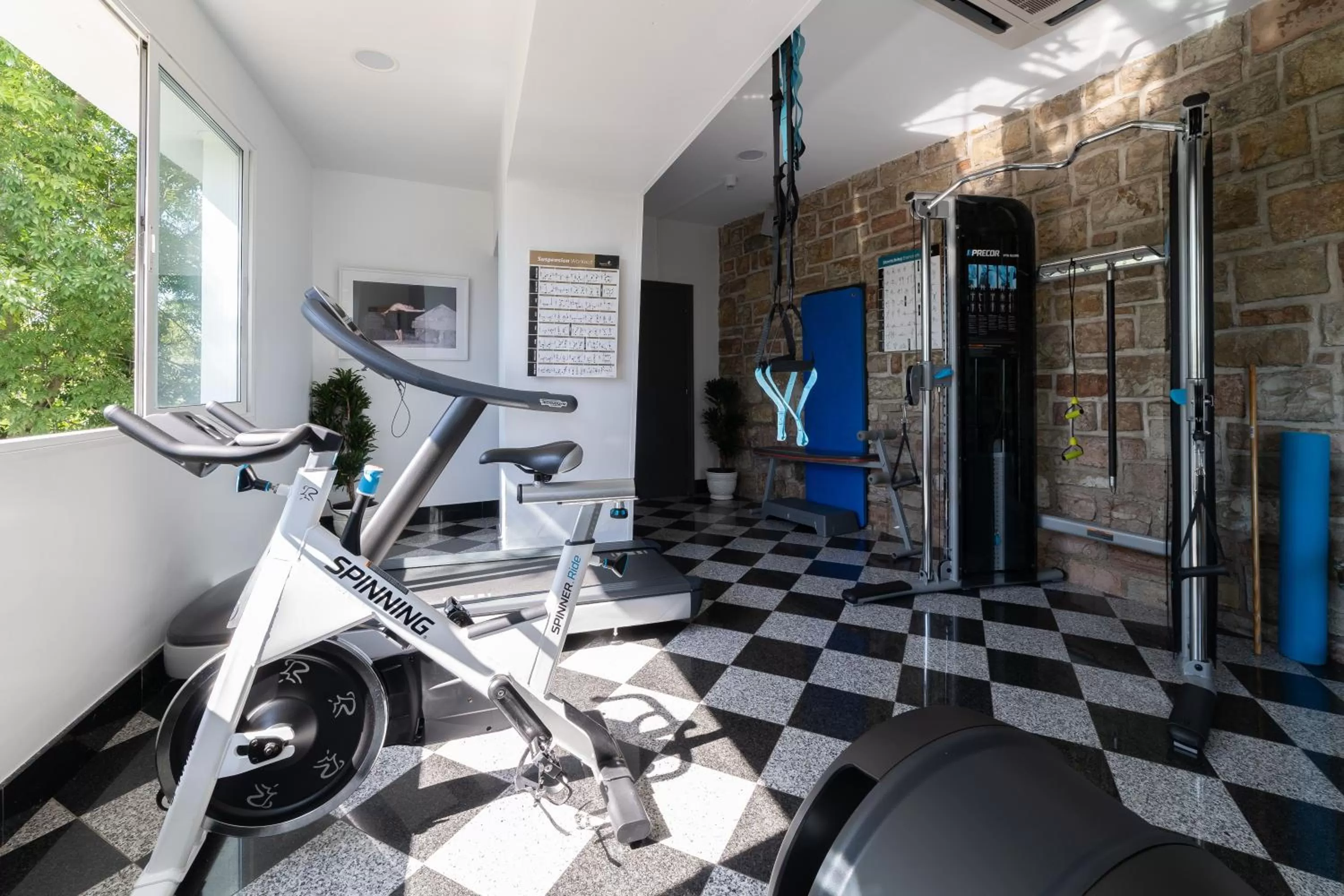 Fitness centre/facilities in Hotel Avenida