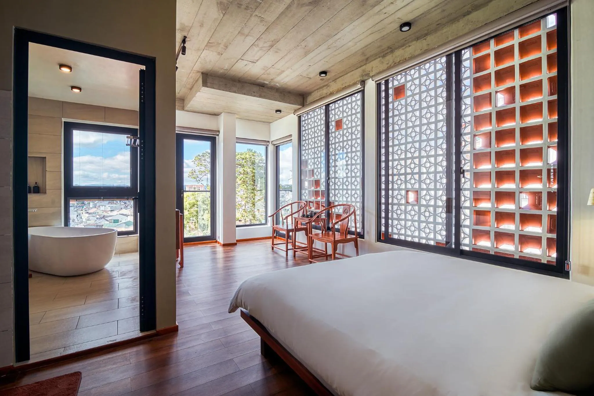 King Room with Mountain View in Pi Boutique Hotel