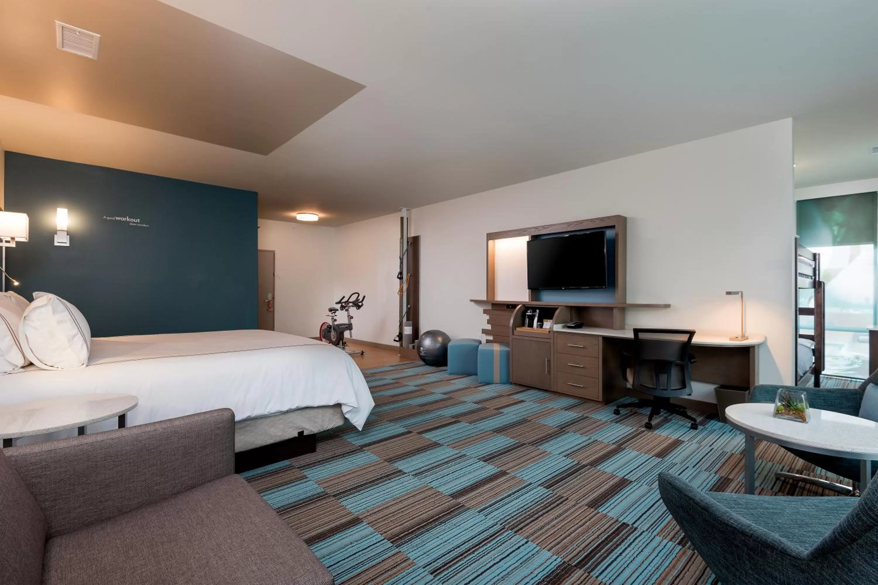 Guests, Bed in EVEN Hotel Omaha Downtown - Old Market by IHG