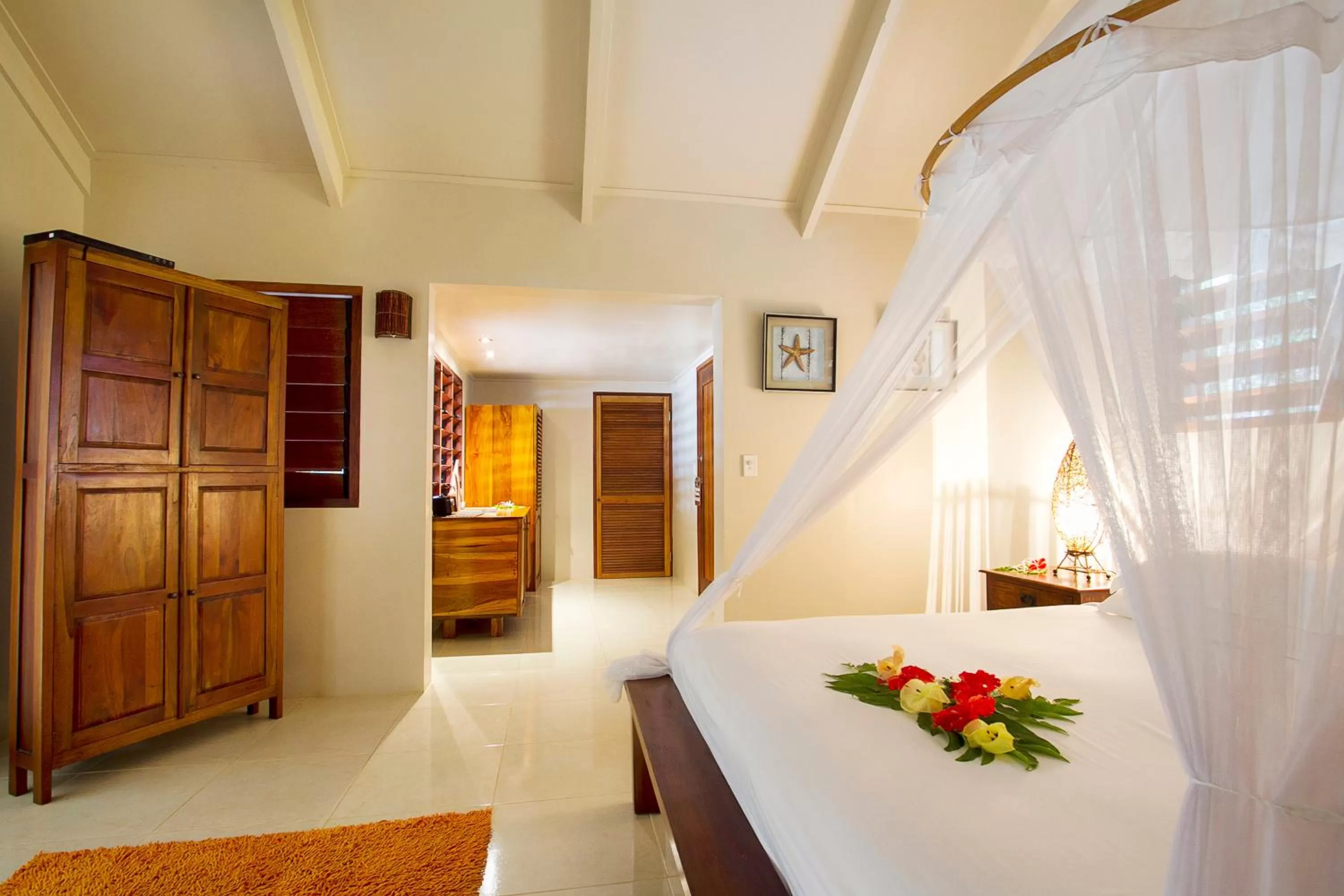 Bed in Erakor Island Resort & Spa