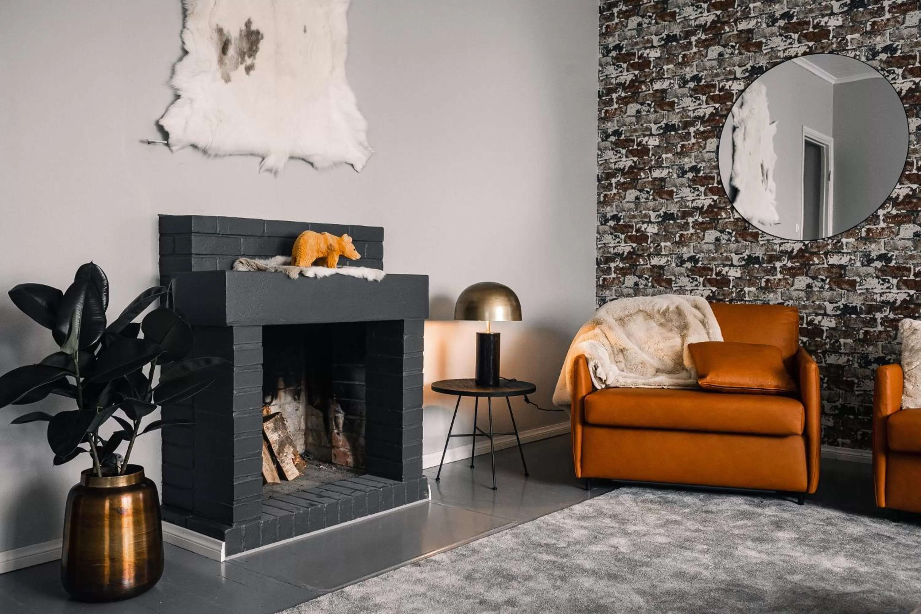 Living room in Apukka Resort