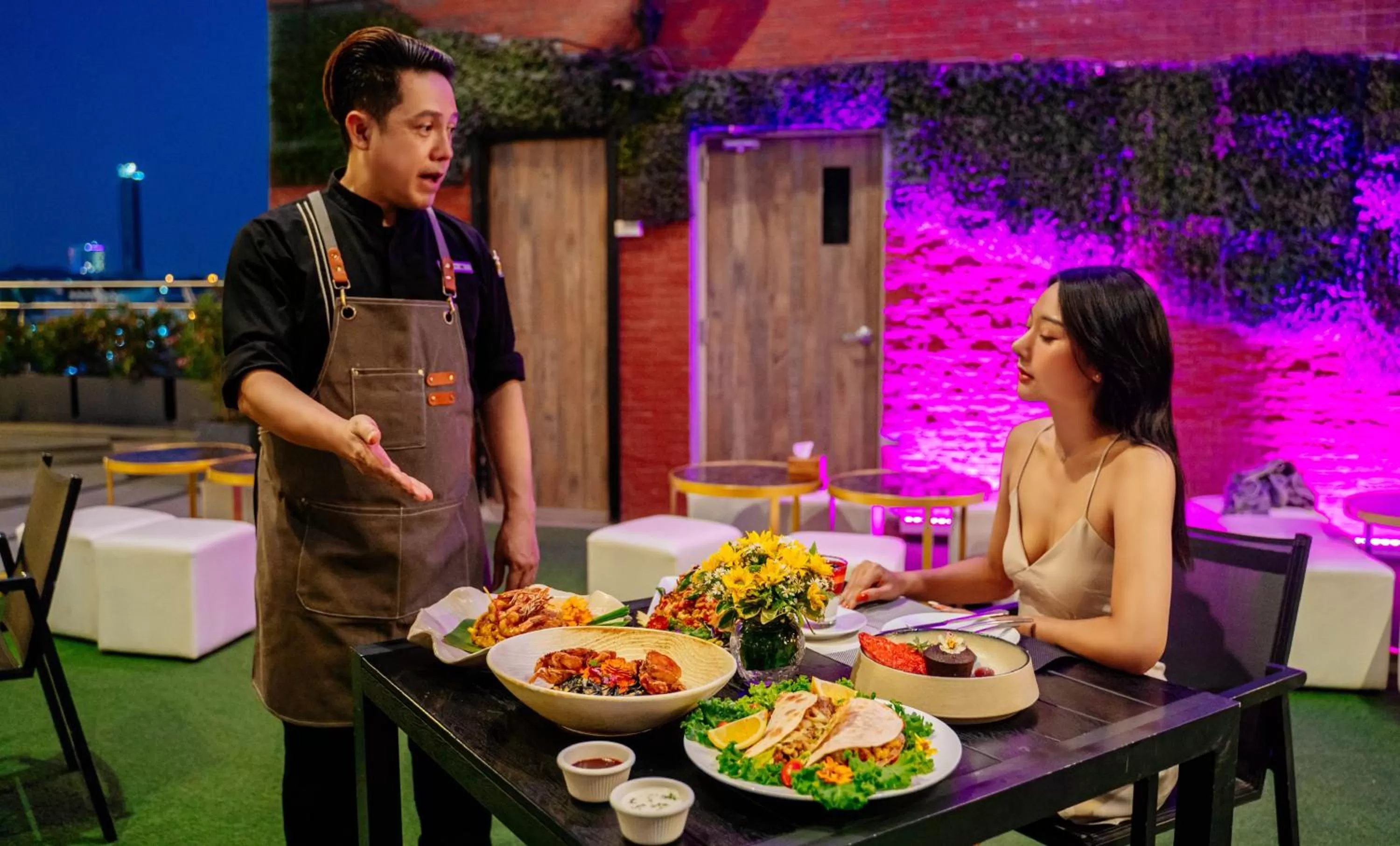 Dinner in SureStay Plus by Best Western T Pattaya