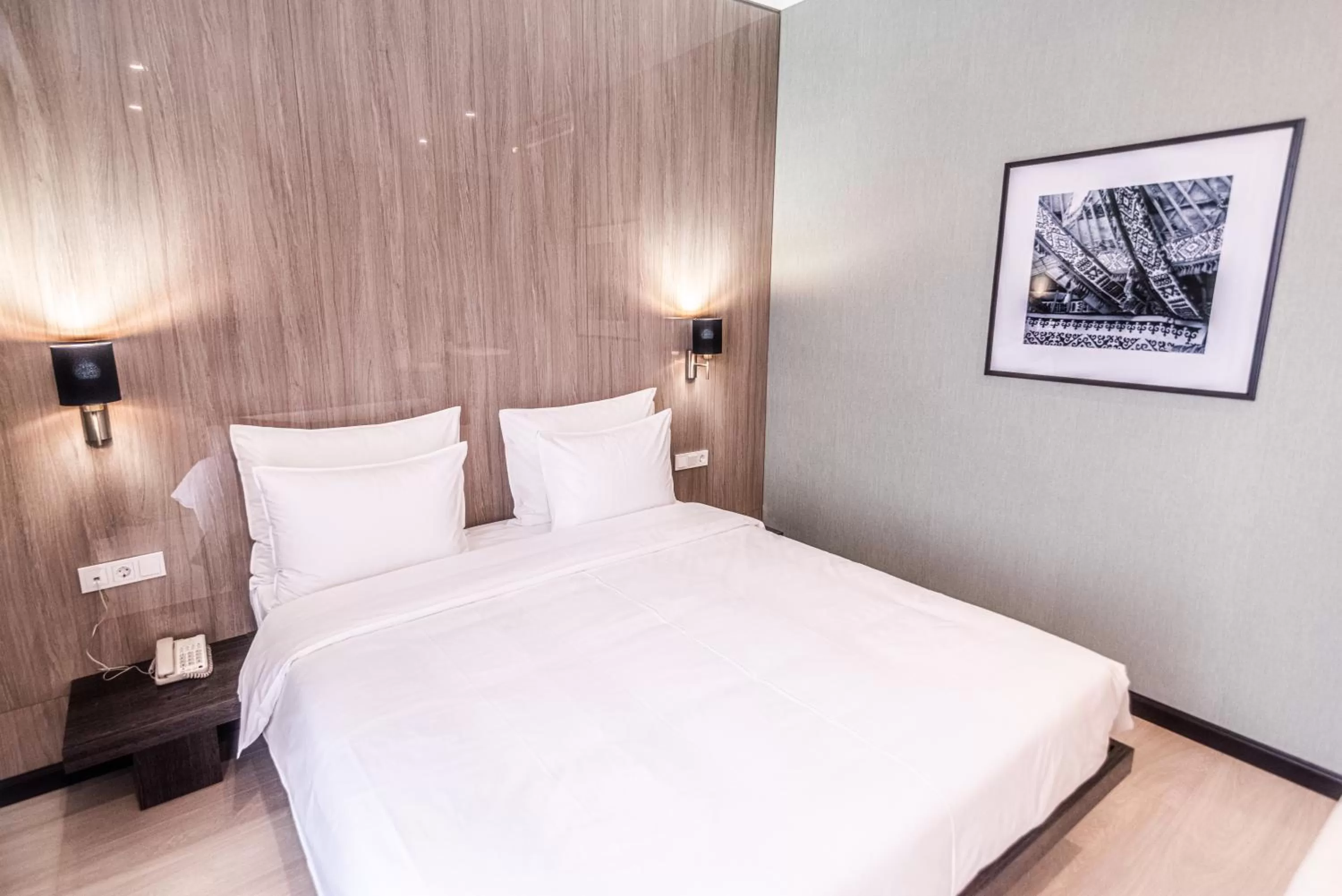 Bed in Resident City Hotel