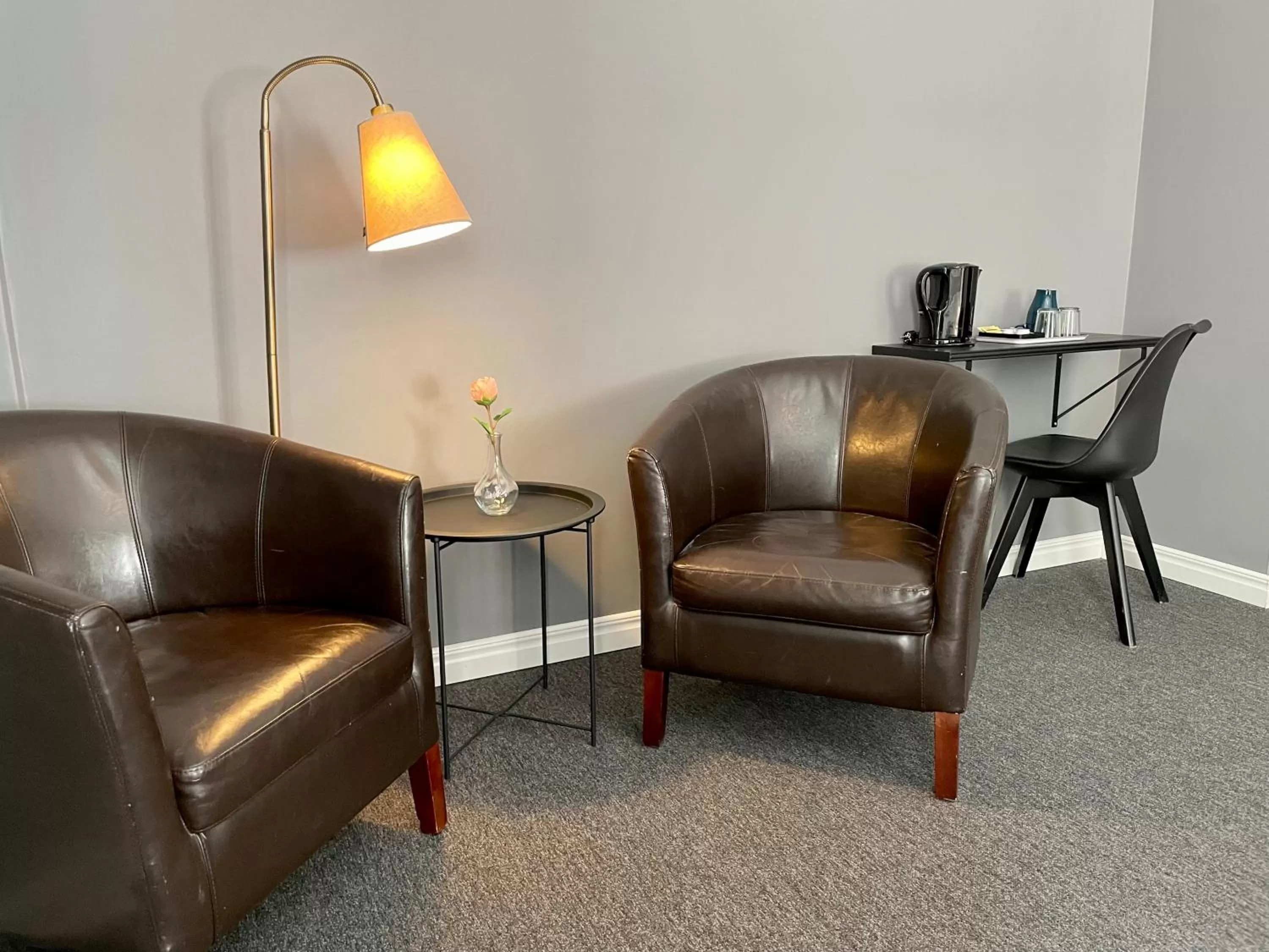 Seating area in Birka Hotel