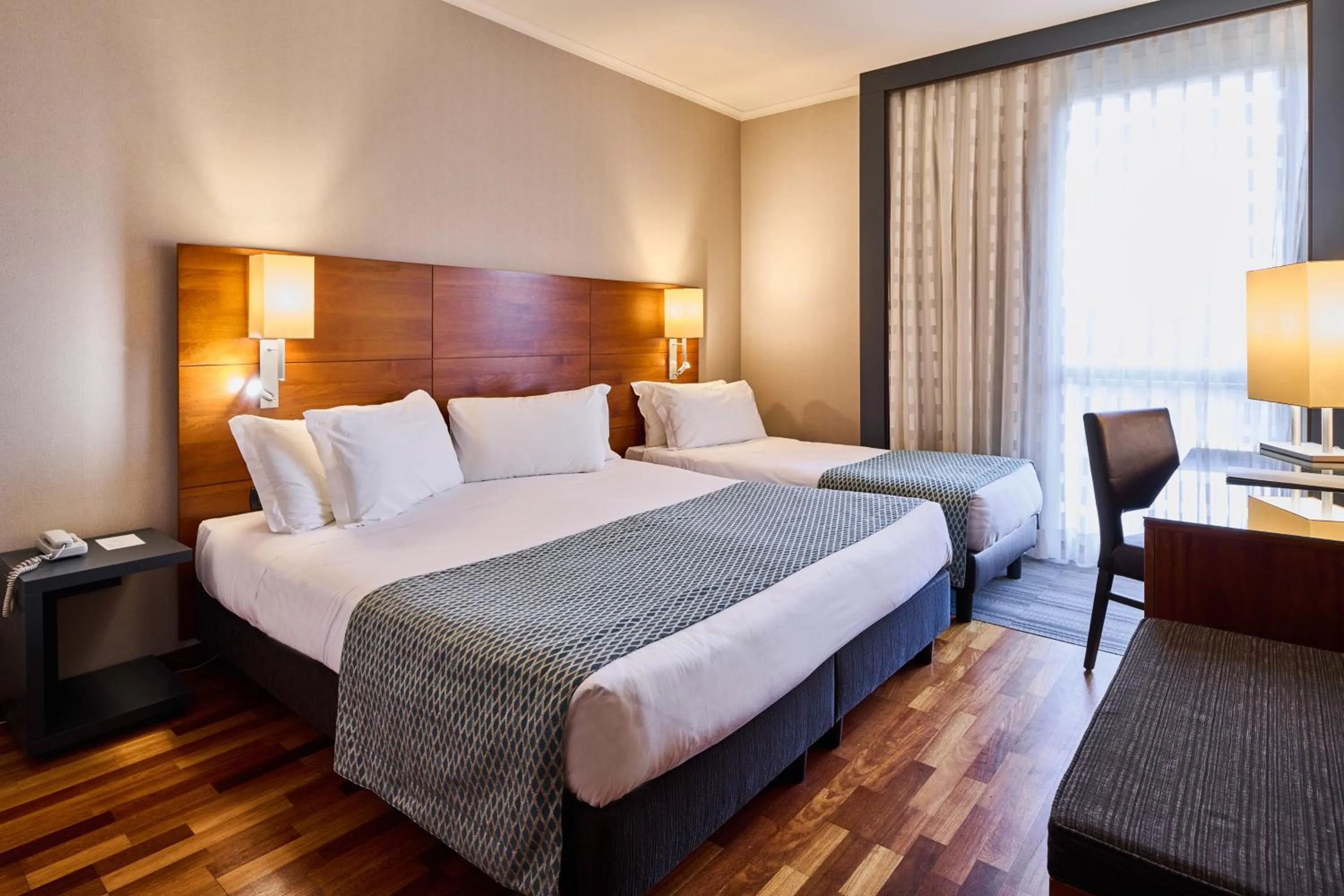 Bed in Hotel Da Vinci