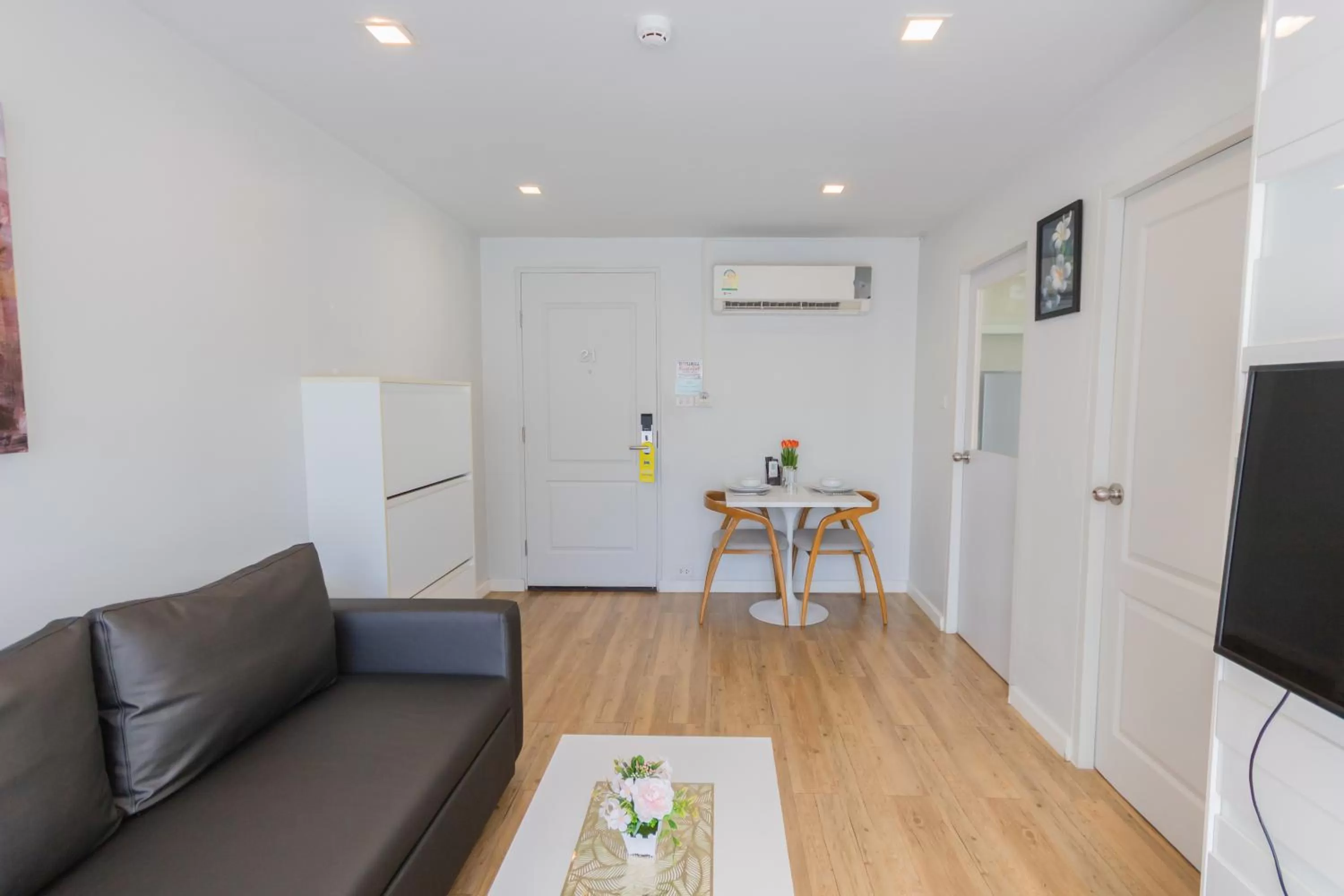 Living room in United Residence Ekamai Bangkok