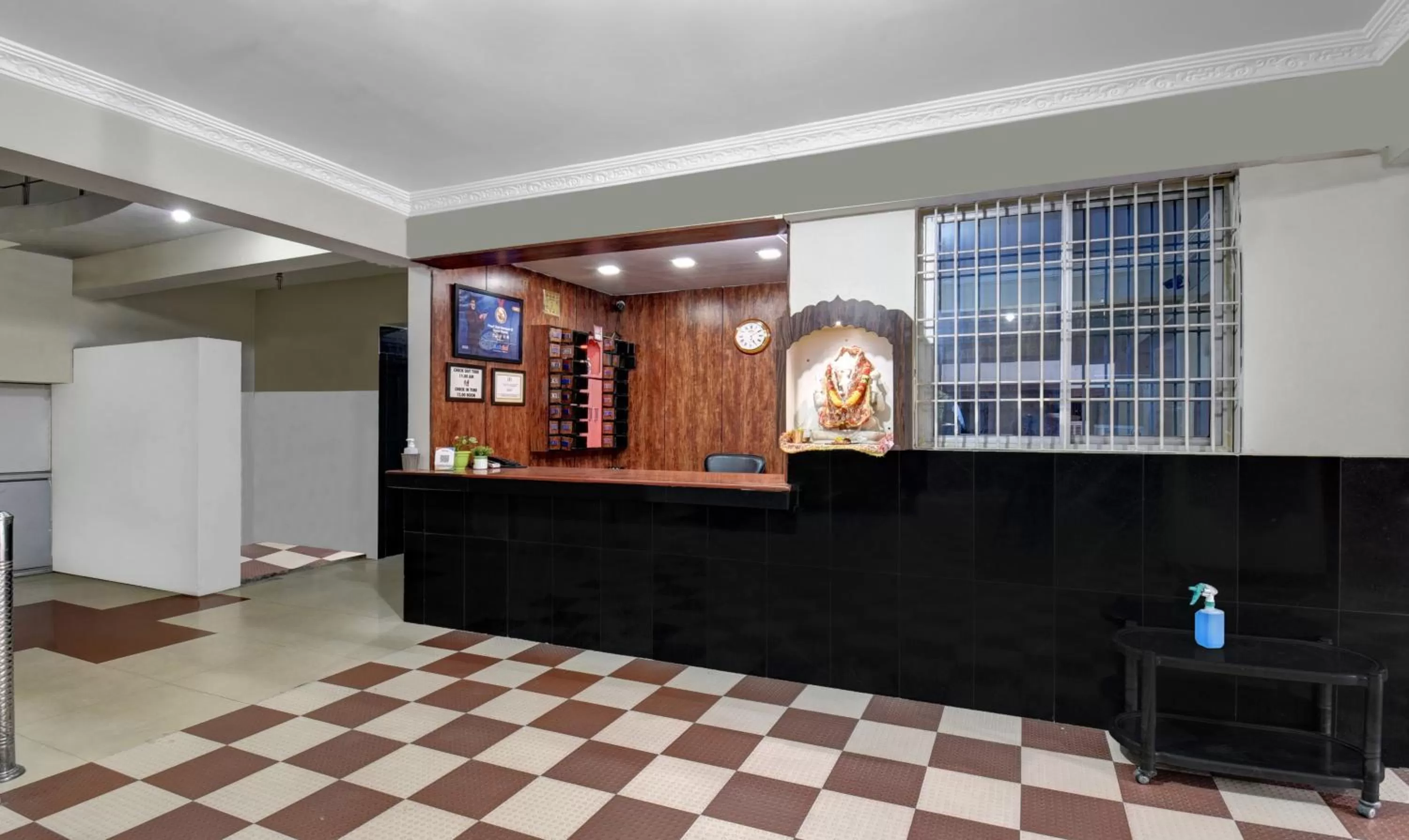 Lobby or reception in Treebo Trend The Pearl Bliss