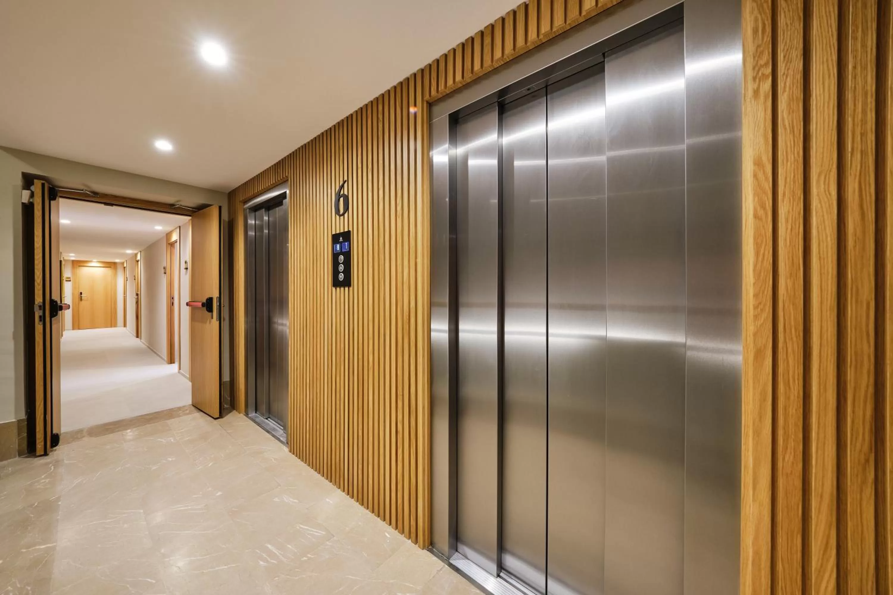 Lobby or reception in Hotel Almudaina