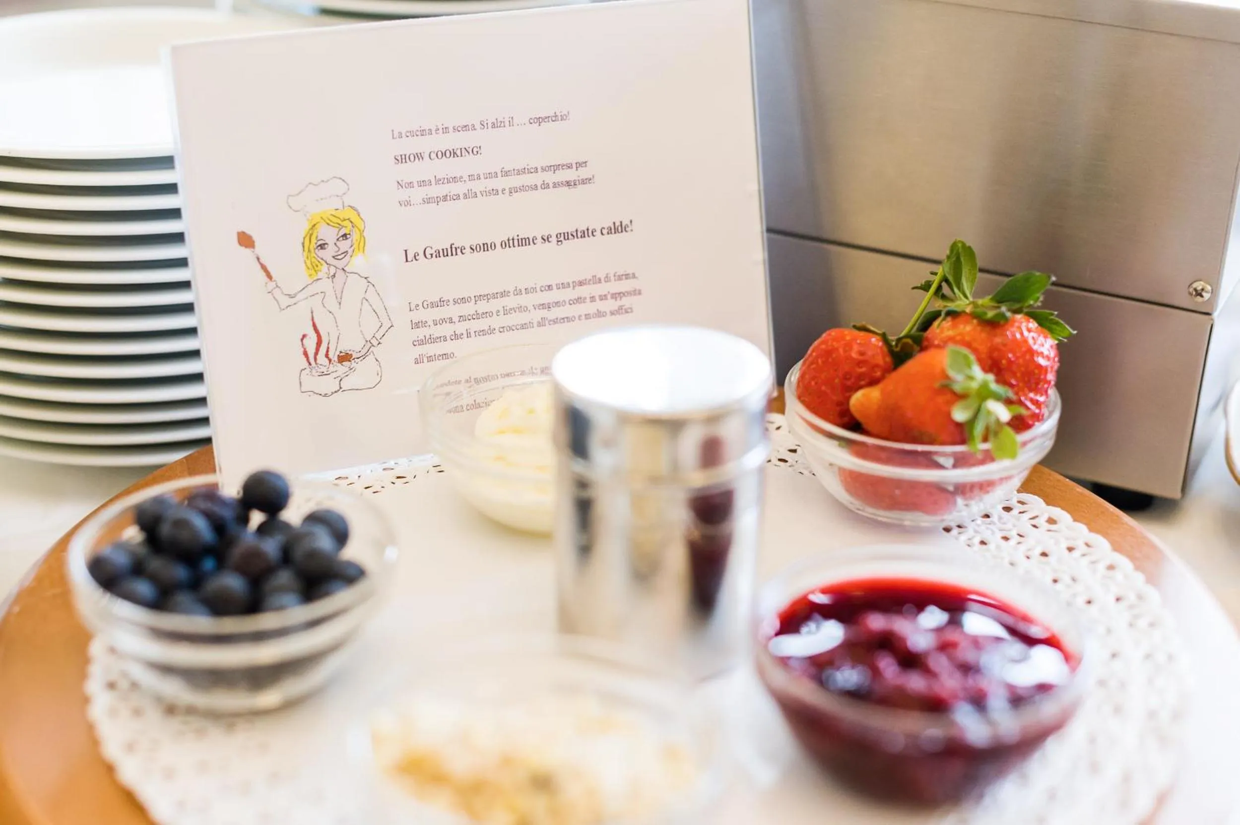 Buffet breakfast in Hotel Garden Experience