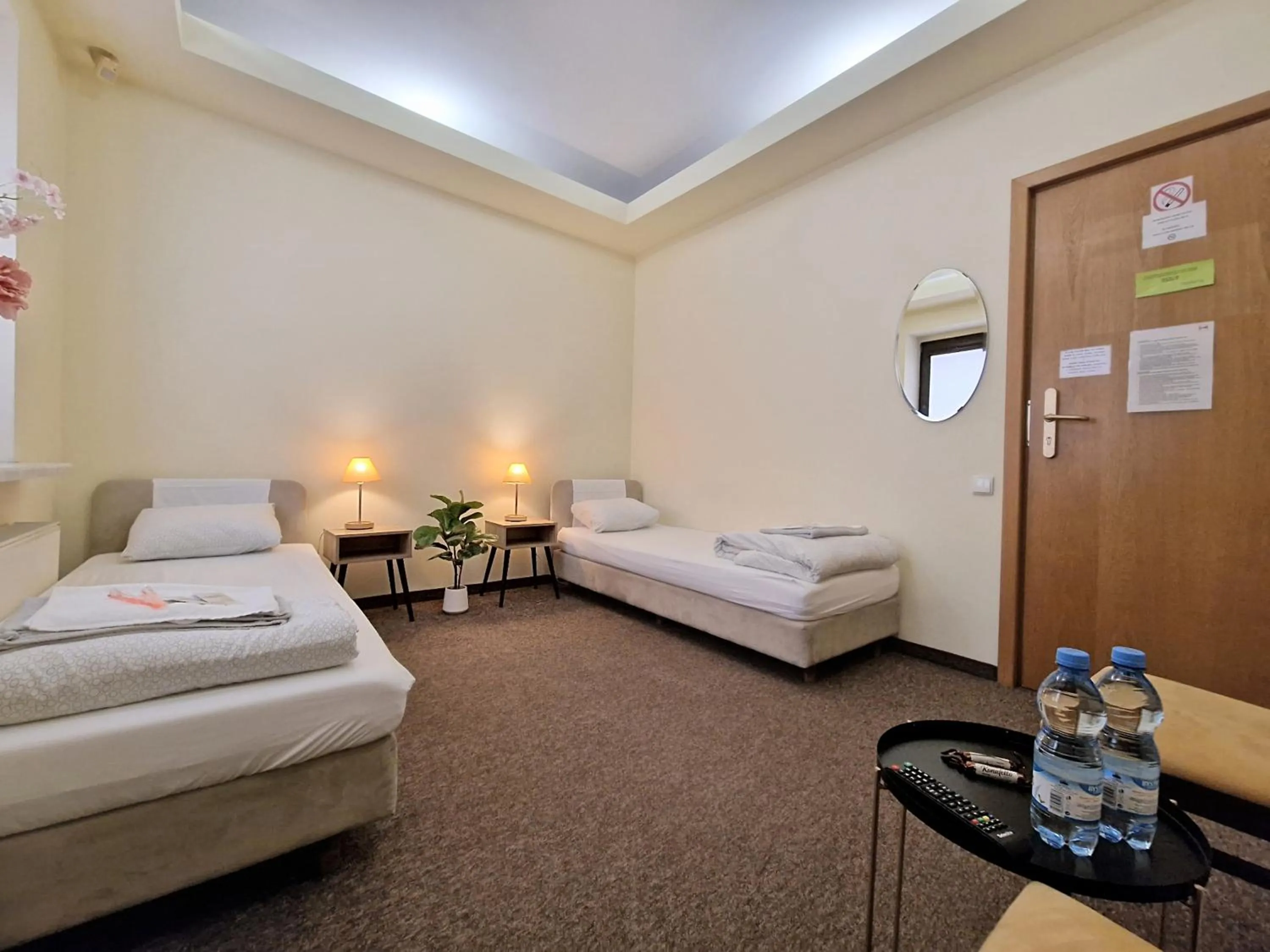 Photo of the whole room, Bed in Hostel Helvetia Rooms Warsaw CITY CENTER and OLD TOWN