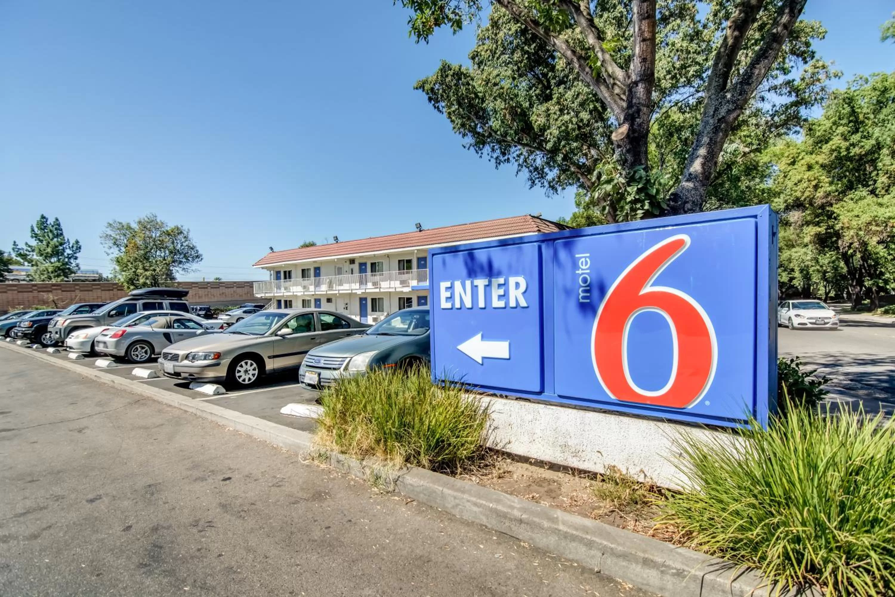 Property logo or sign in Motel 6-Stockton, CA - North