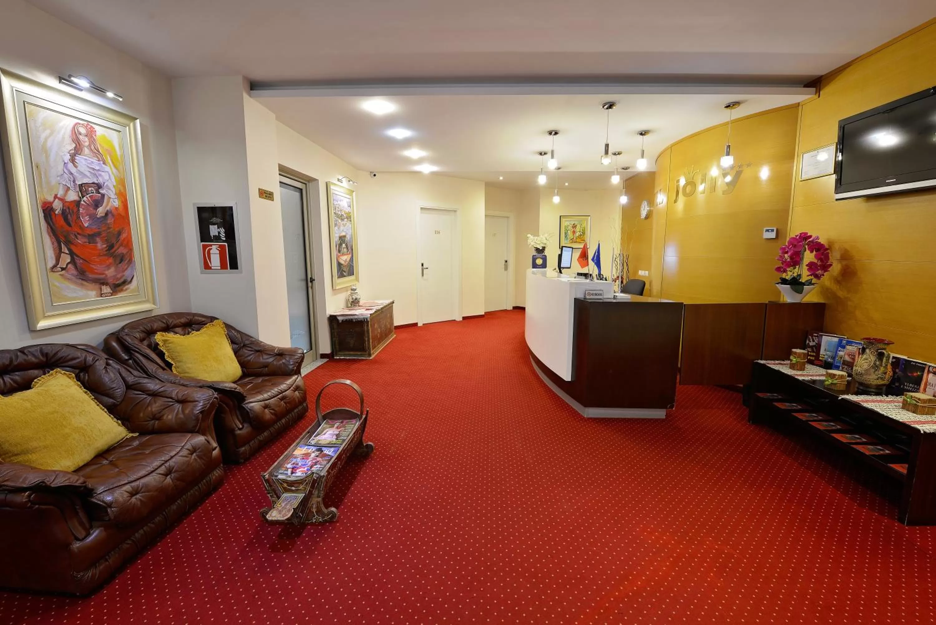 Lobby or reception in Jolly Hotel