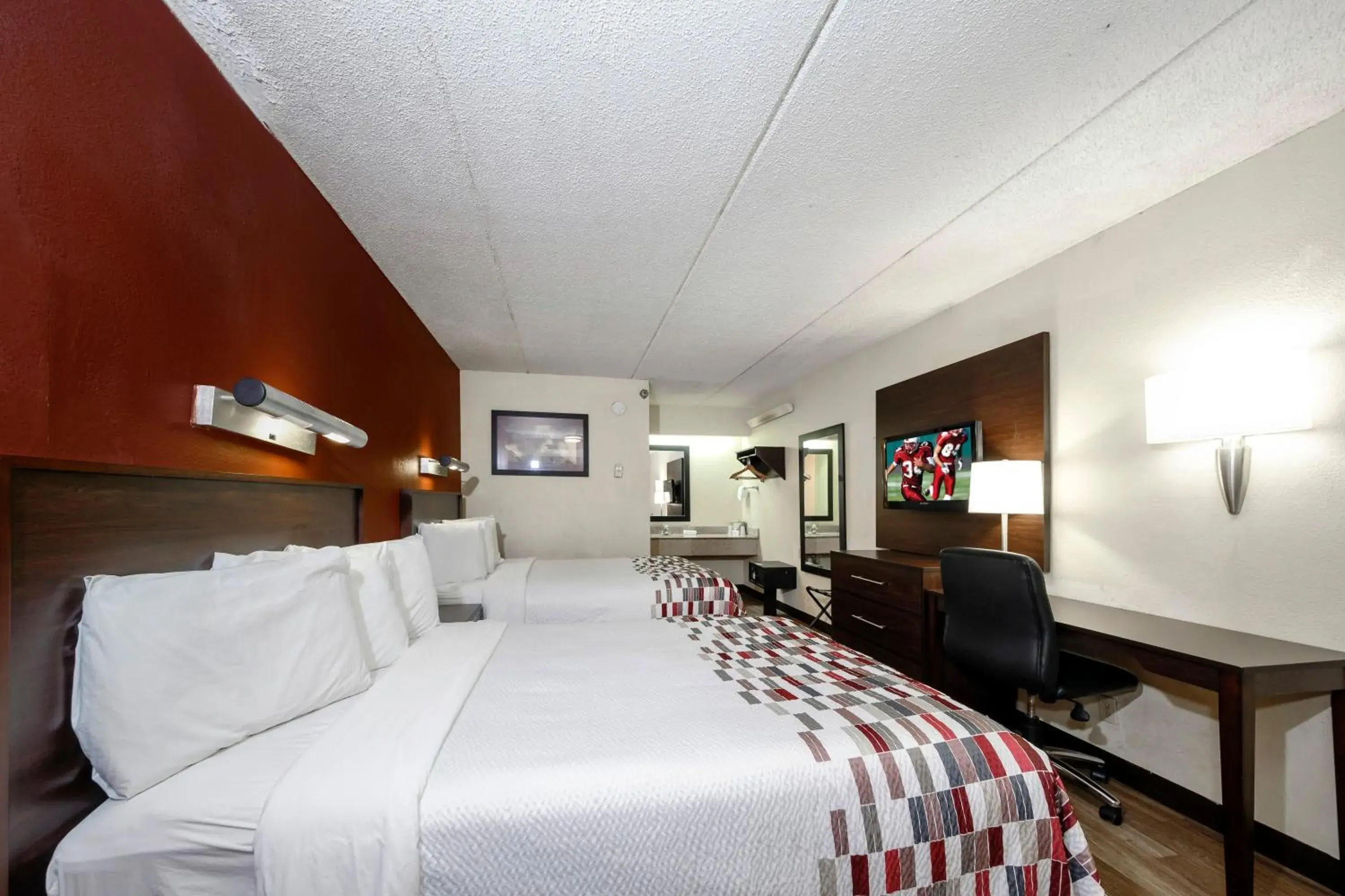 Standard Room with Two Double Beds Non-Smoking in Red Roof Inn Tampa - Brandon Standard Room with Two Double Beds Non-Smoking in Red Roof Inn Tampa - Brandon