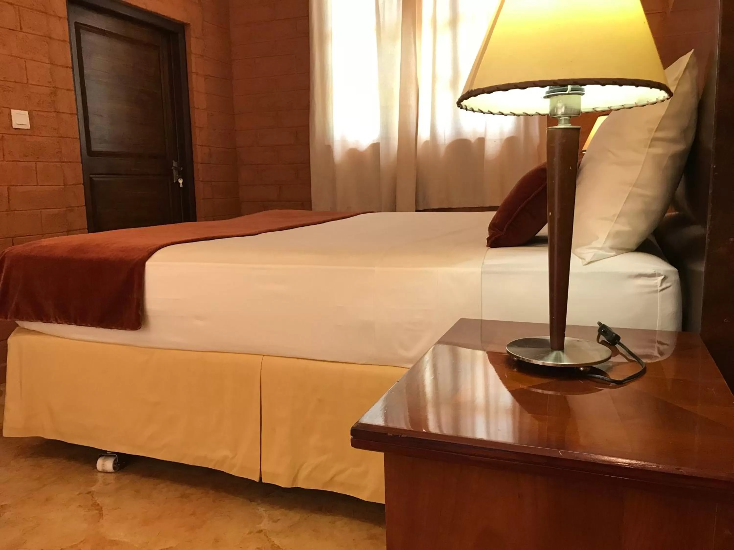 Bed in Hotel 4 U Saliya Garden