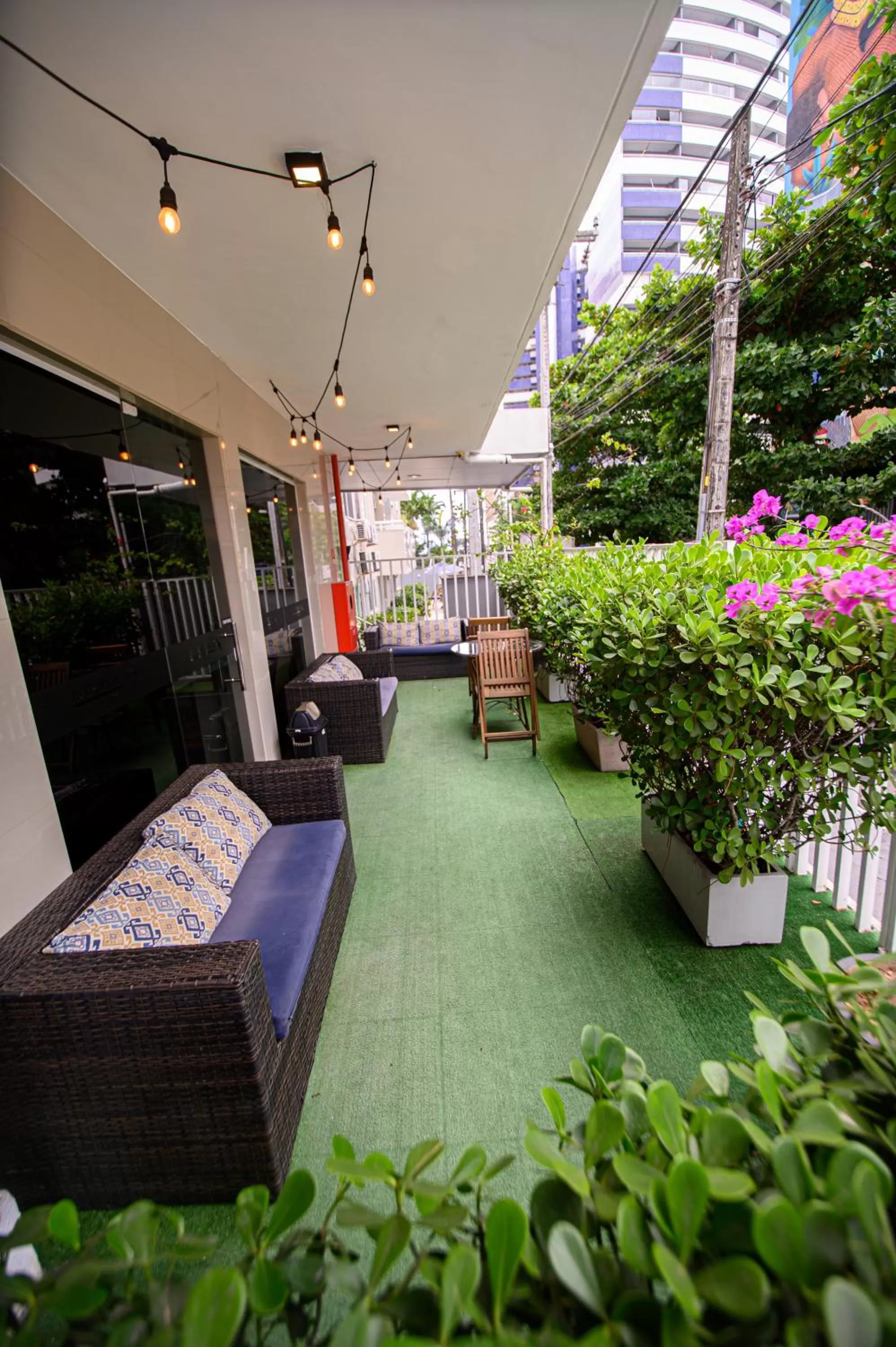 Lounge or bar in Hotel Rotorua inn Fortaleza - Beira Mar