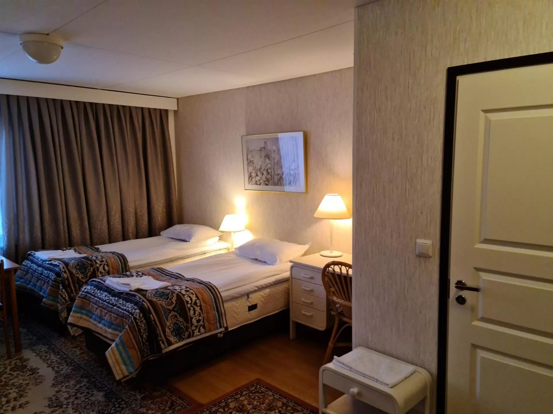 Bed in Hotelli Sandels