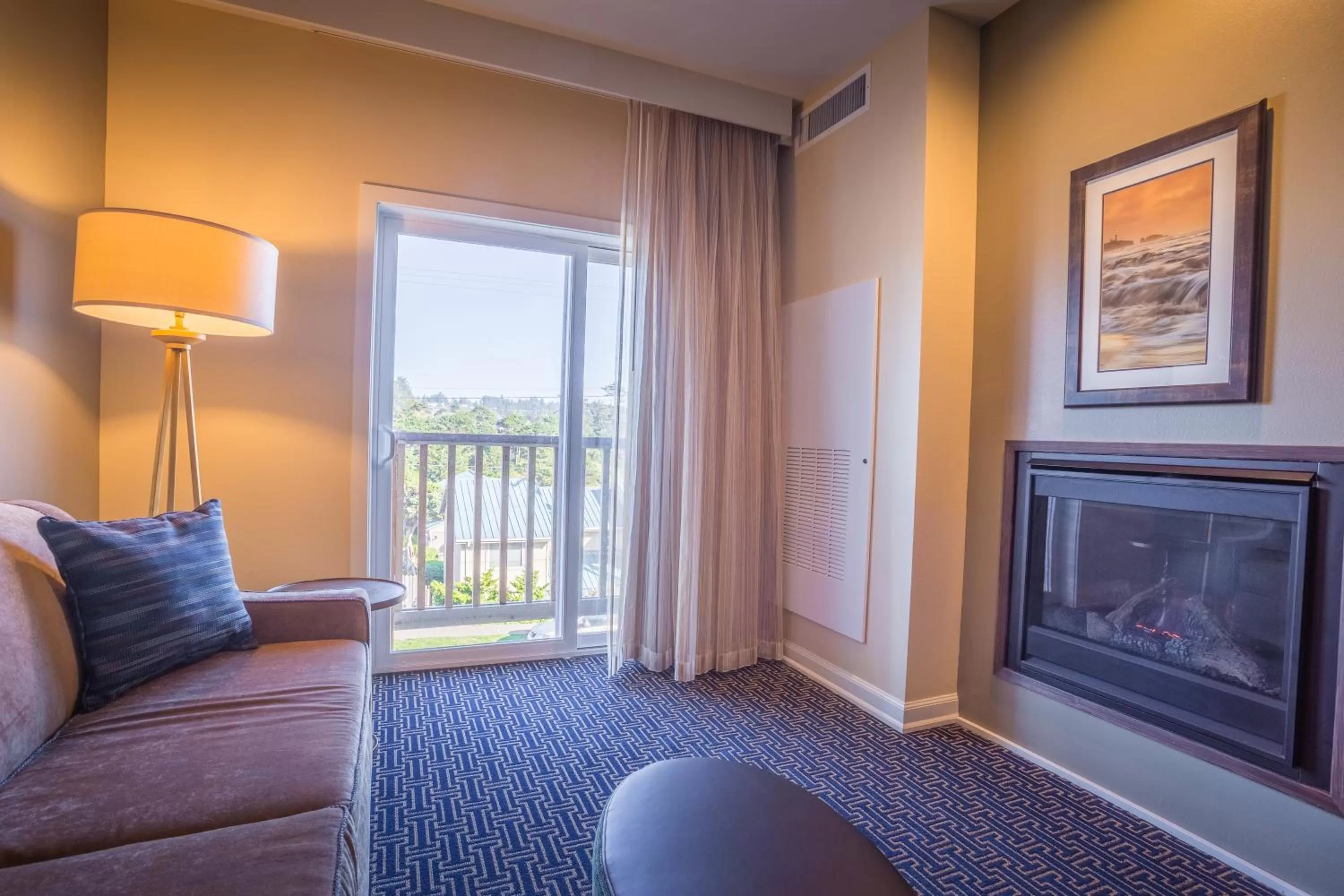 Living room in Inn at Nye Beach