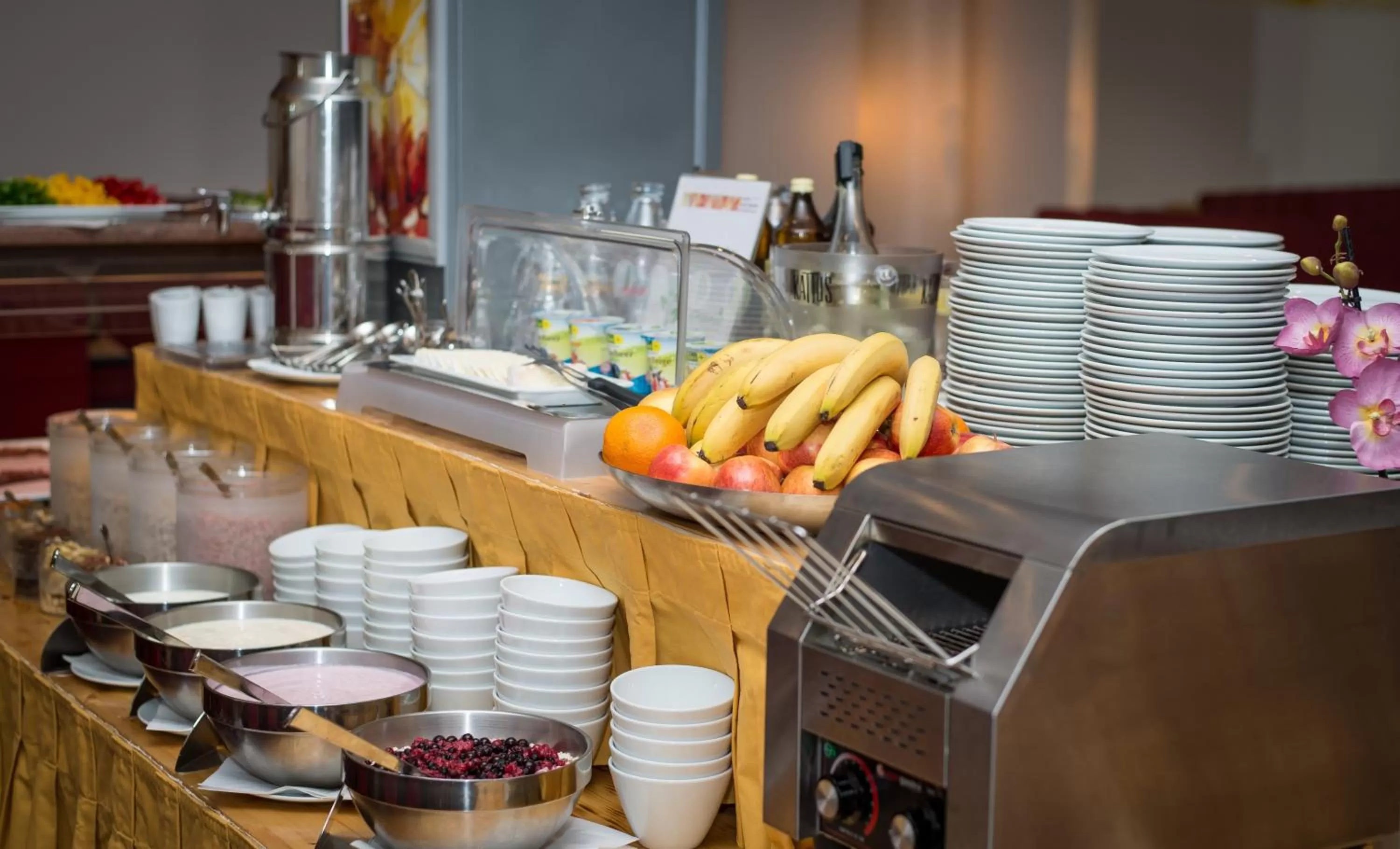 Restaurant/places to eat in Hotel Boltzmann