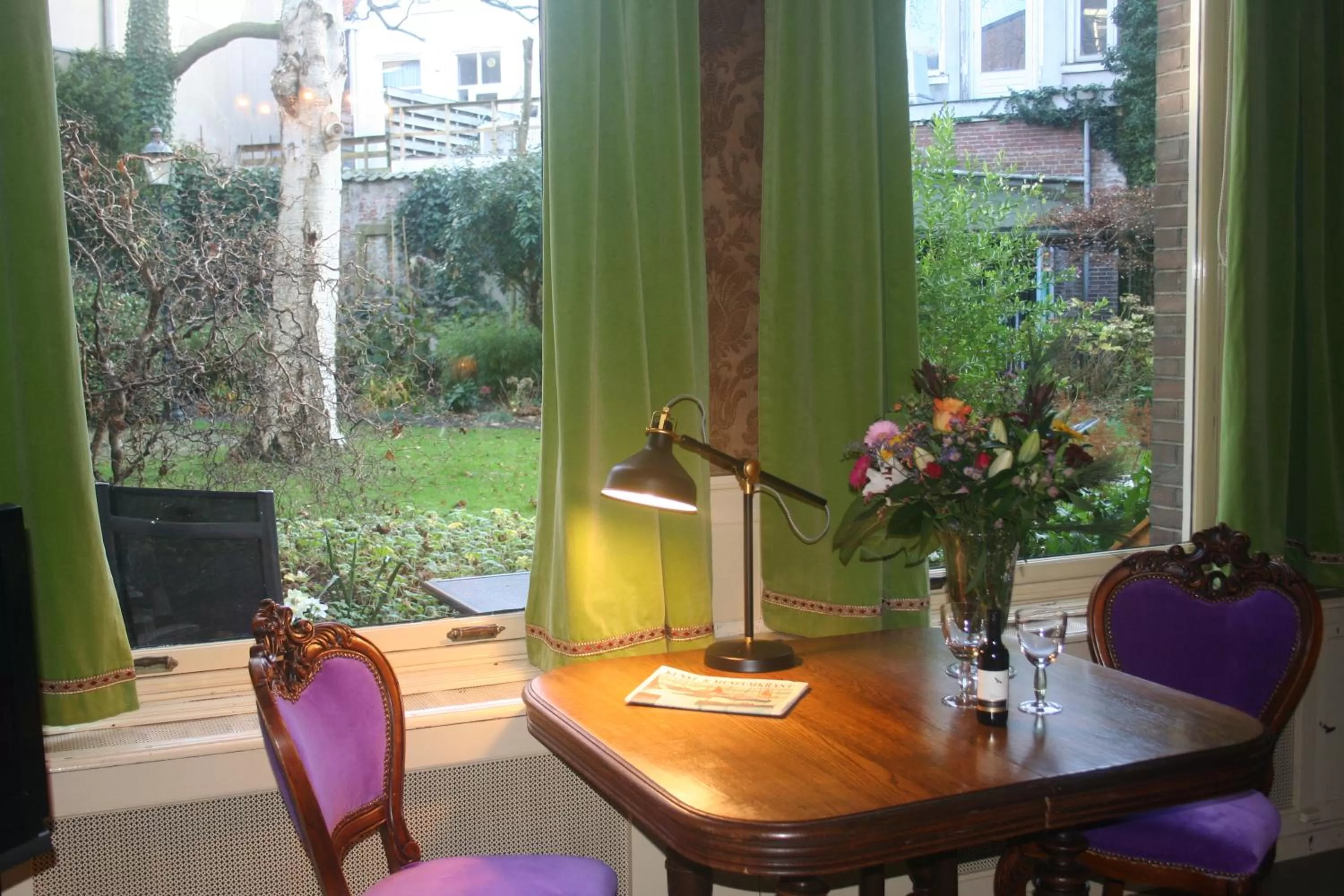 Decorative detail in B&B Het Hart van Haarlem