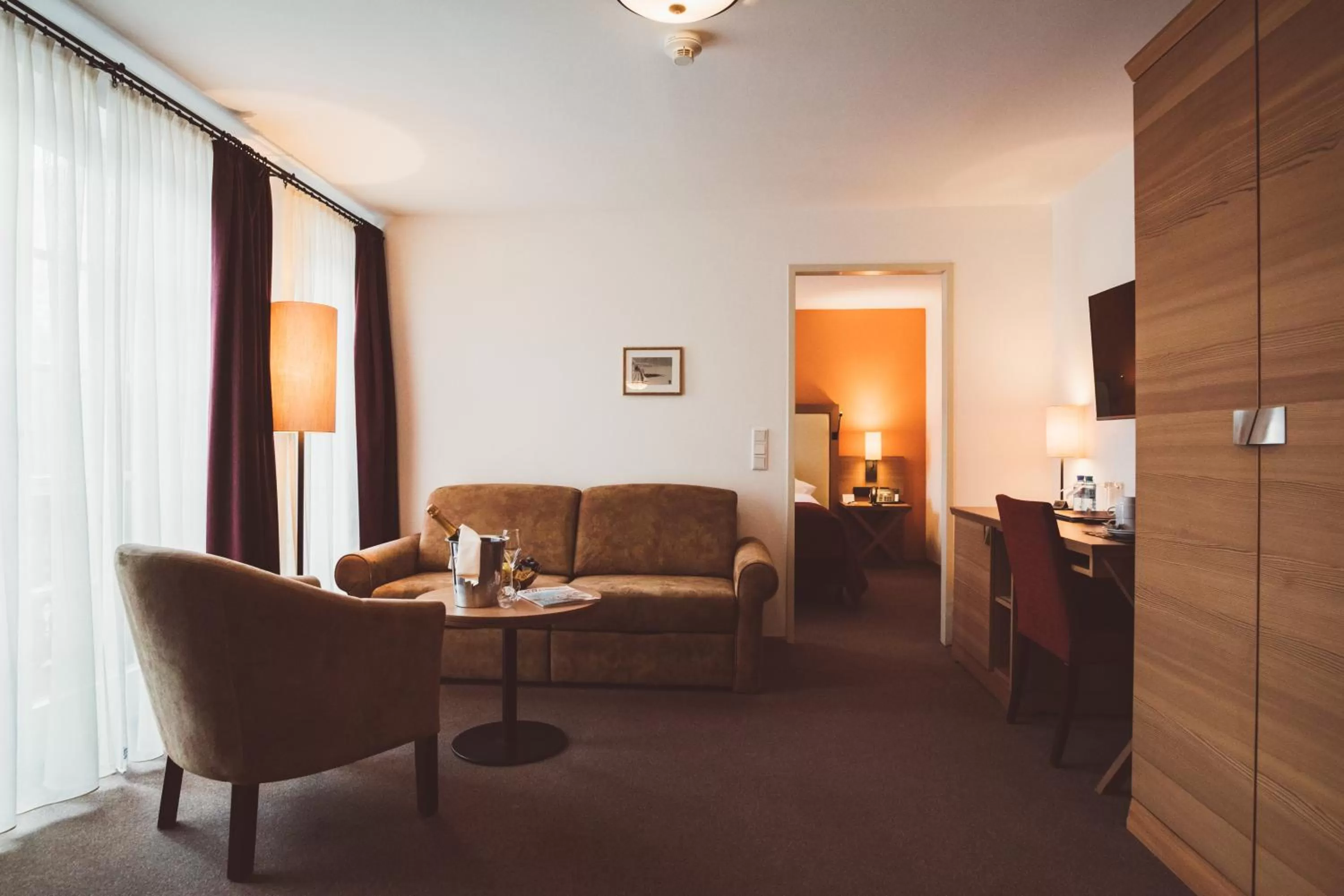 Seating area in Heritage Hotel Hallstatt