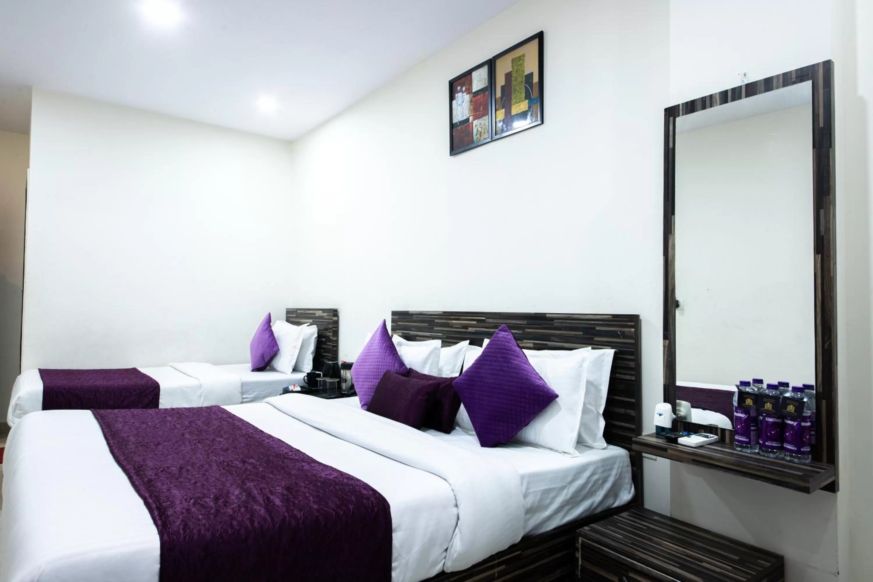 Bedroom, Bed in Perfectstayz Value Dwarkesh - Hotel Near Haridwar Railway station