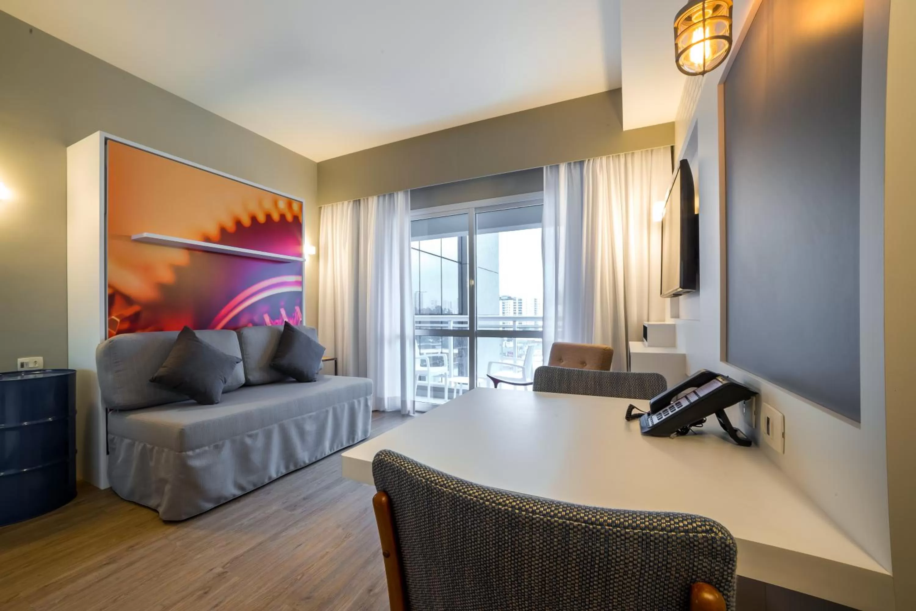 Bed in Aparthotel Adagio Sao Bernardo Do Campo