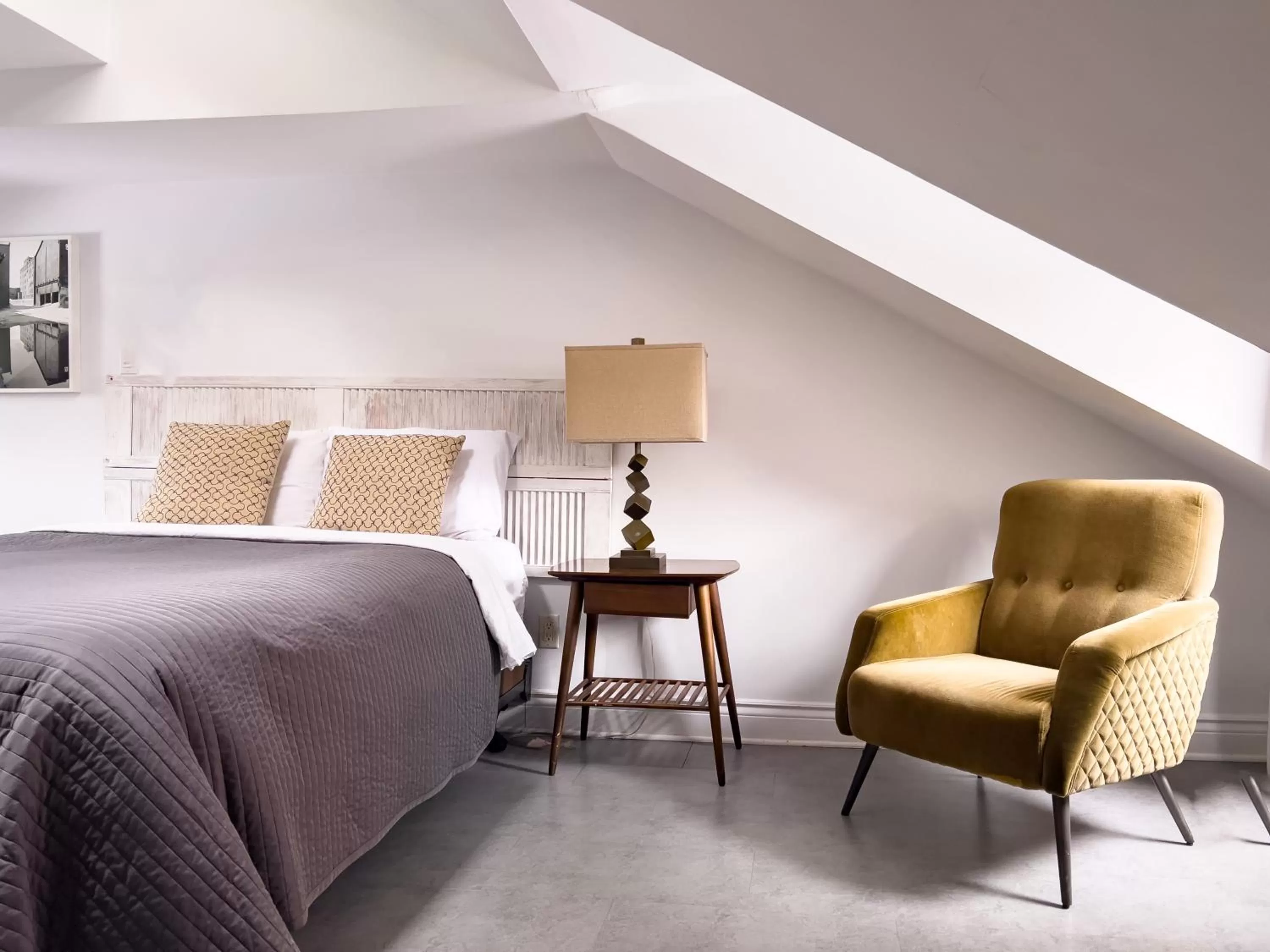 Bed in L'Hotel Particulier Griffintown