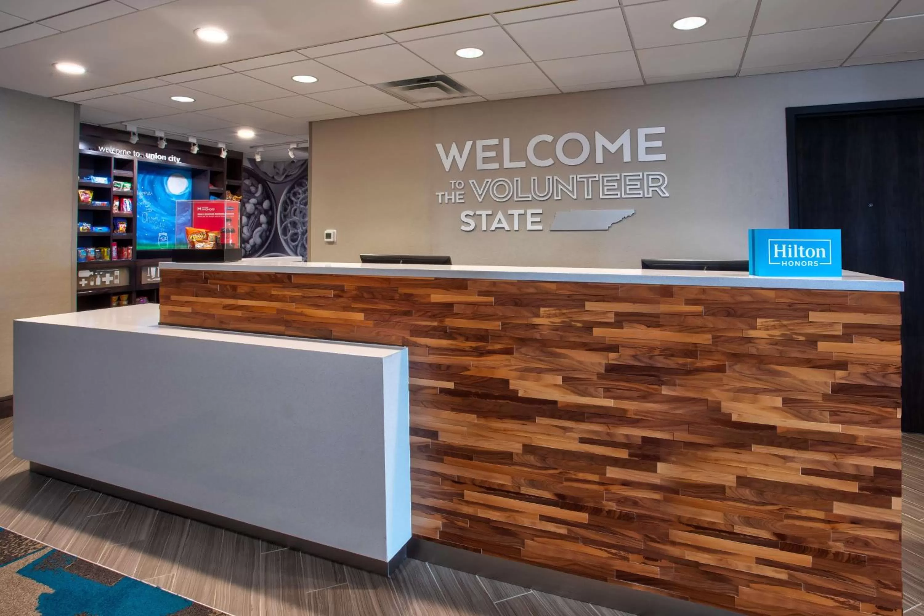 Lobby or reception in Hampton Inn Union City, Tn