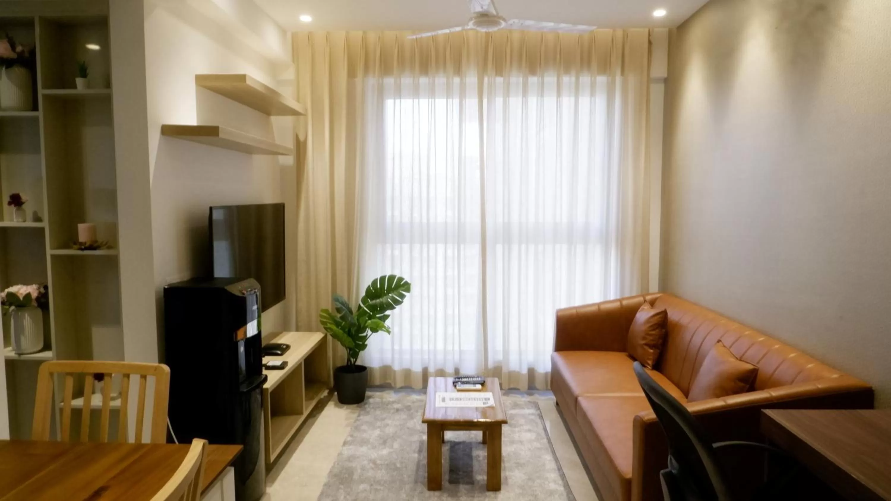 Seating area in RELOhomes Serviced Apartment