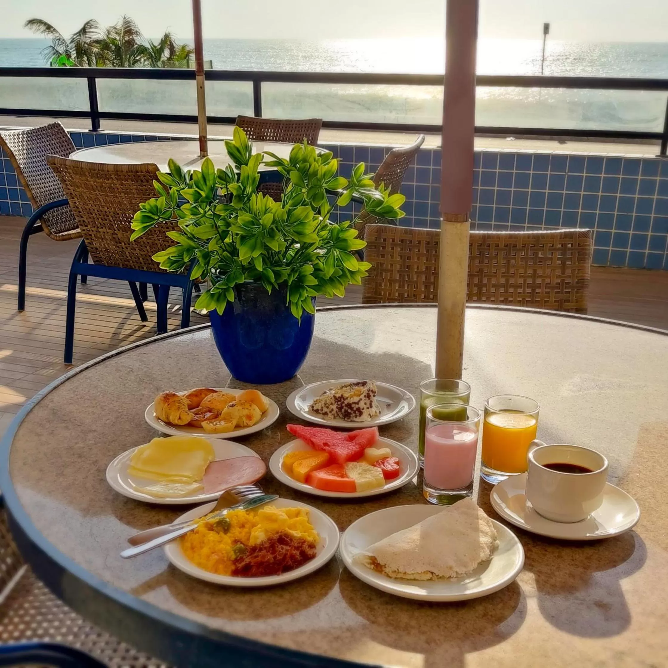 Swimming pool in Reymar Hotel Maceió