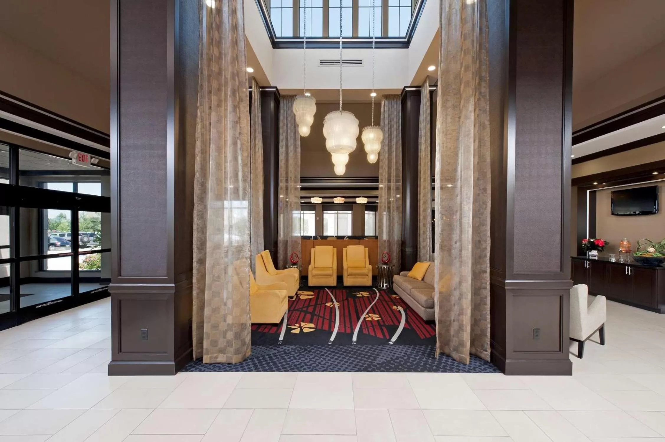 Lobby or reception in Hilton Garden Inn Ft Worth Alliance Airport
