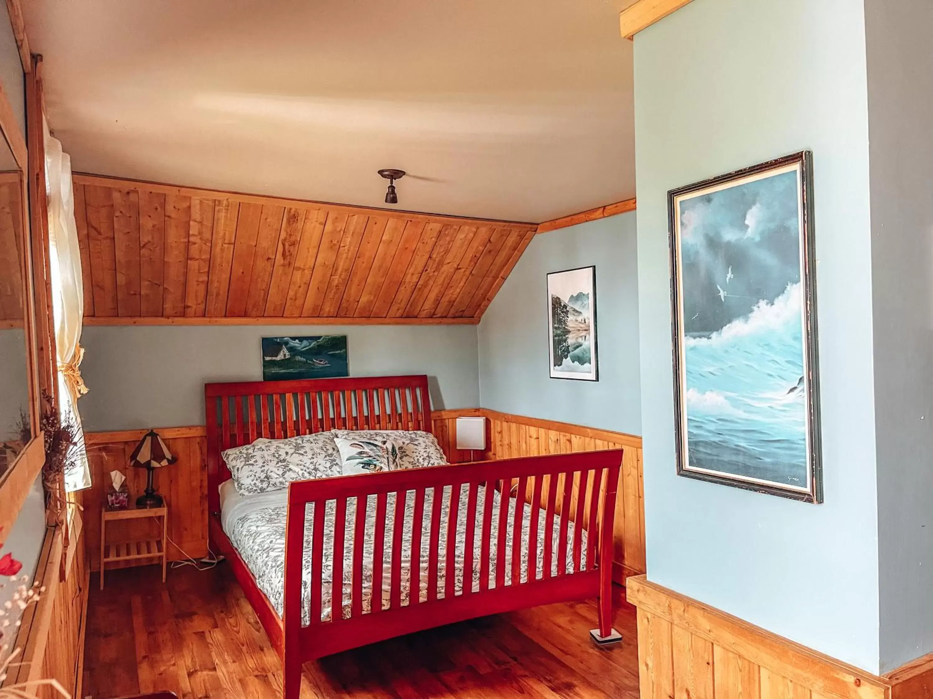 Deluxe Queen Room in Gîte B&B du Village Deluxe Queen Room in Gîte B&B du Village