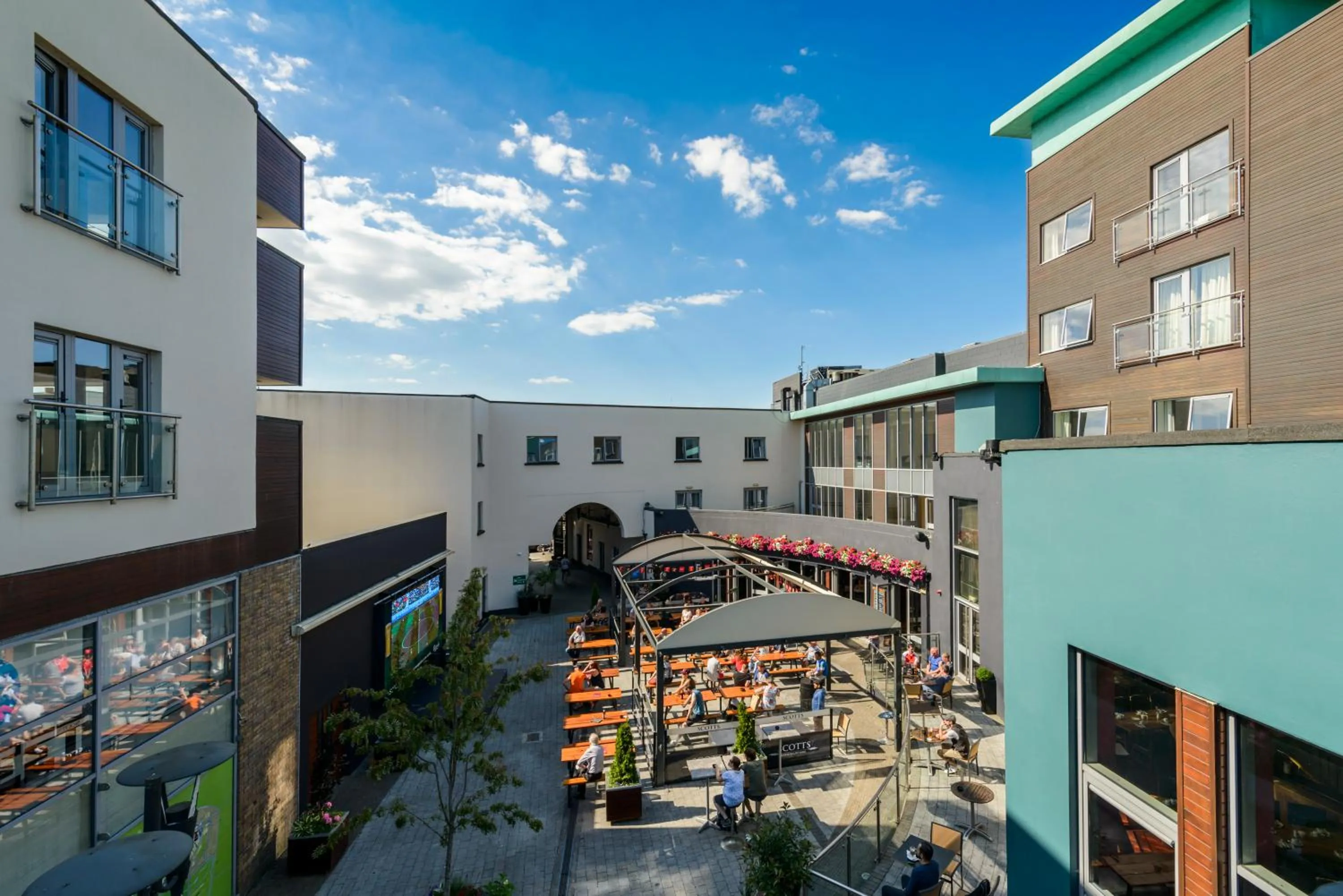 Property building in Scott's Hotel