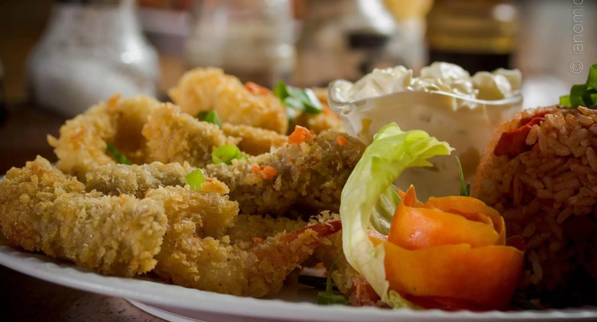 Food close-up in Wellbeach Dive Resort