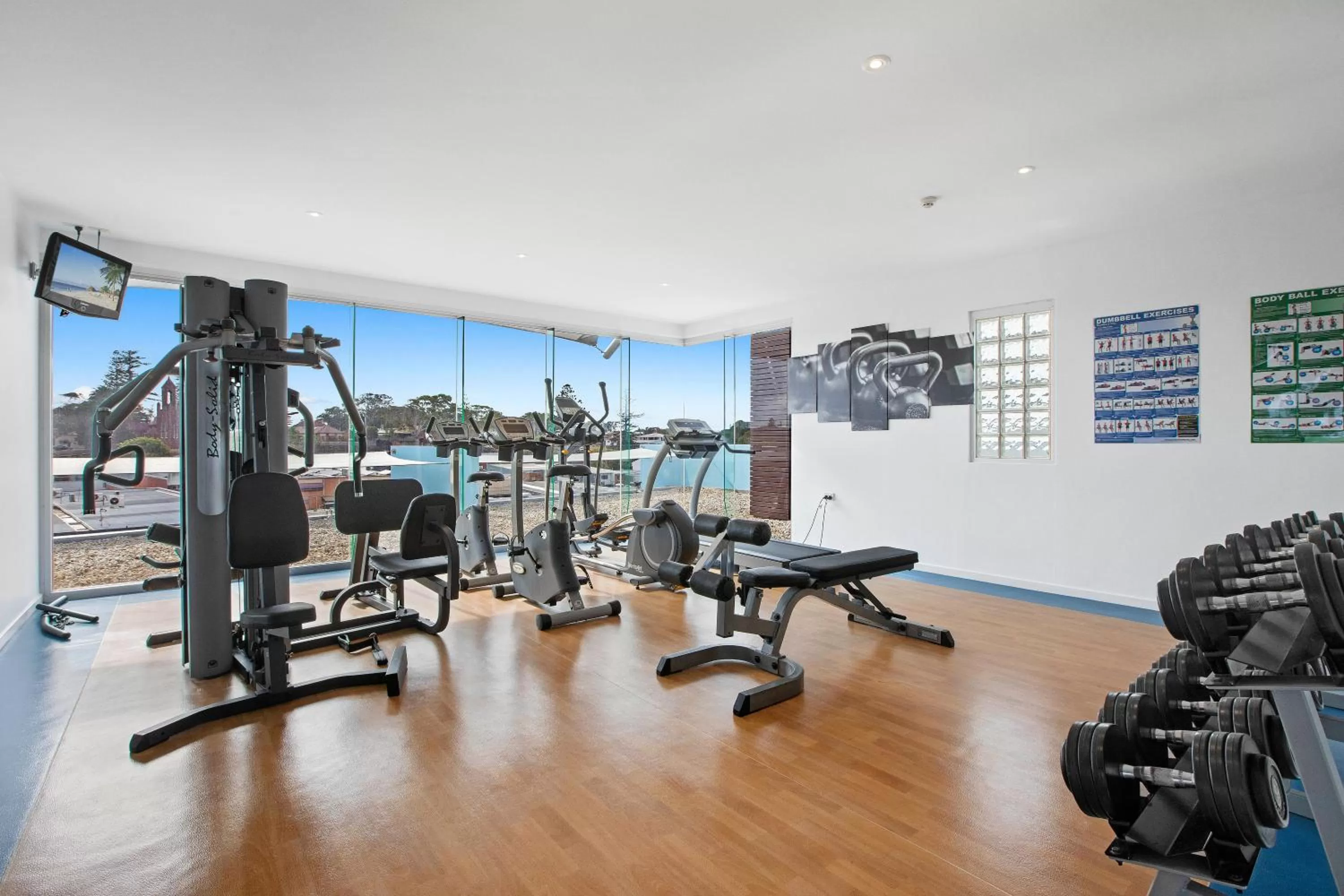 Fitness centre/facilities in Mantra Quayside Port Macquarie
