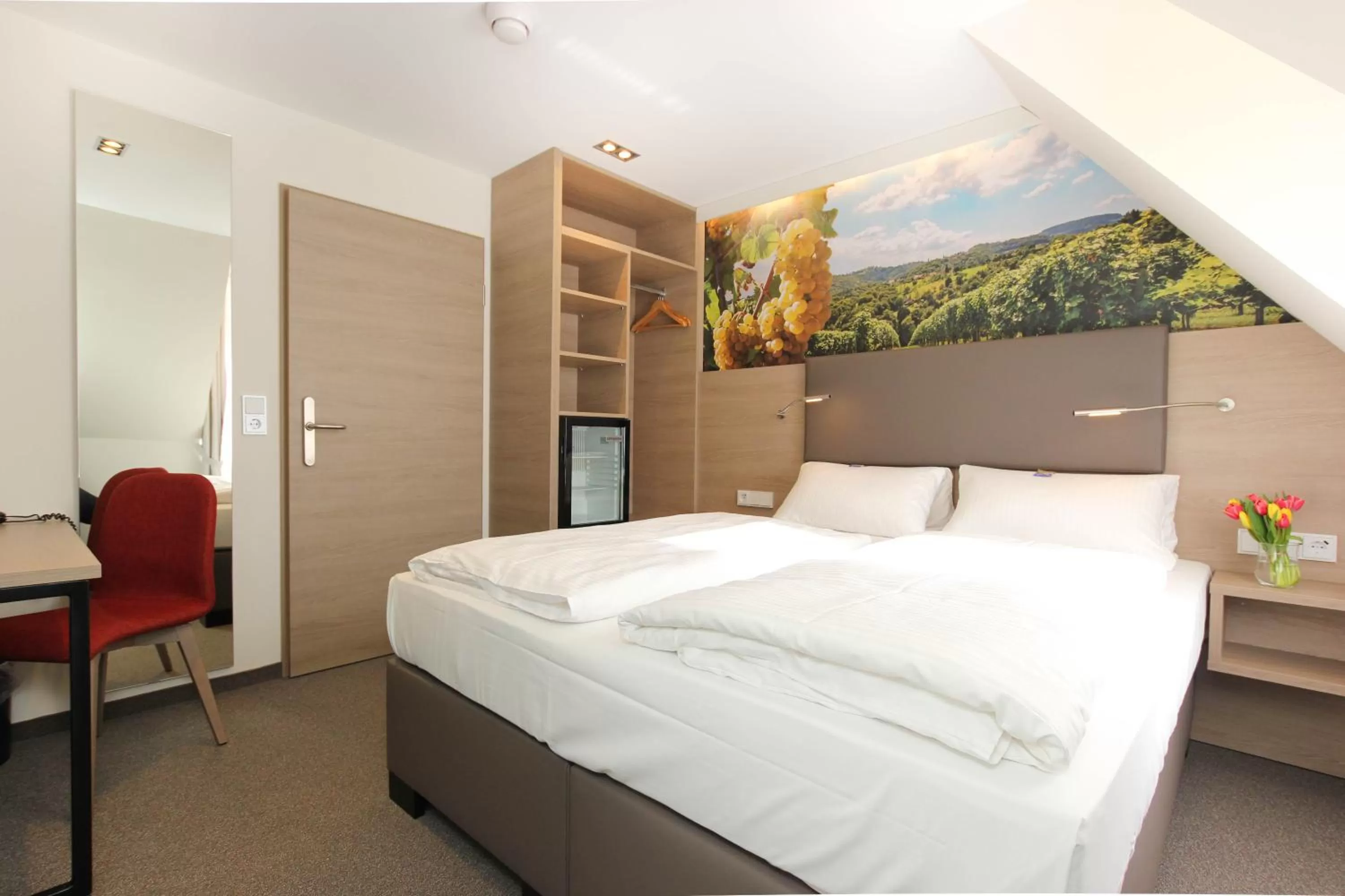 Bed in City Hotel Würzburg