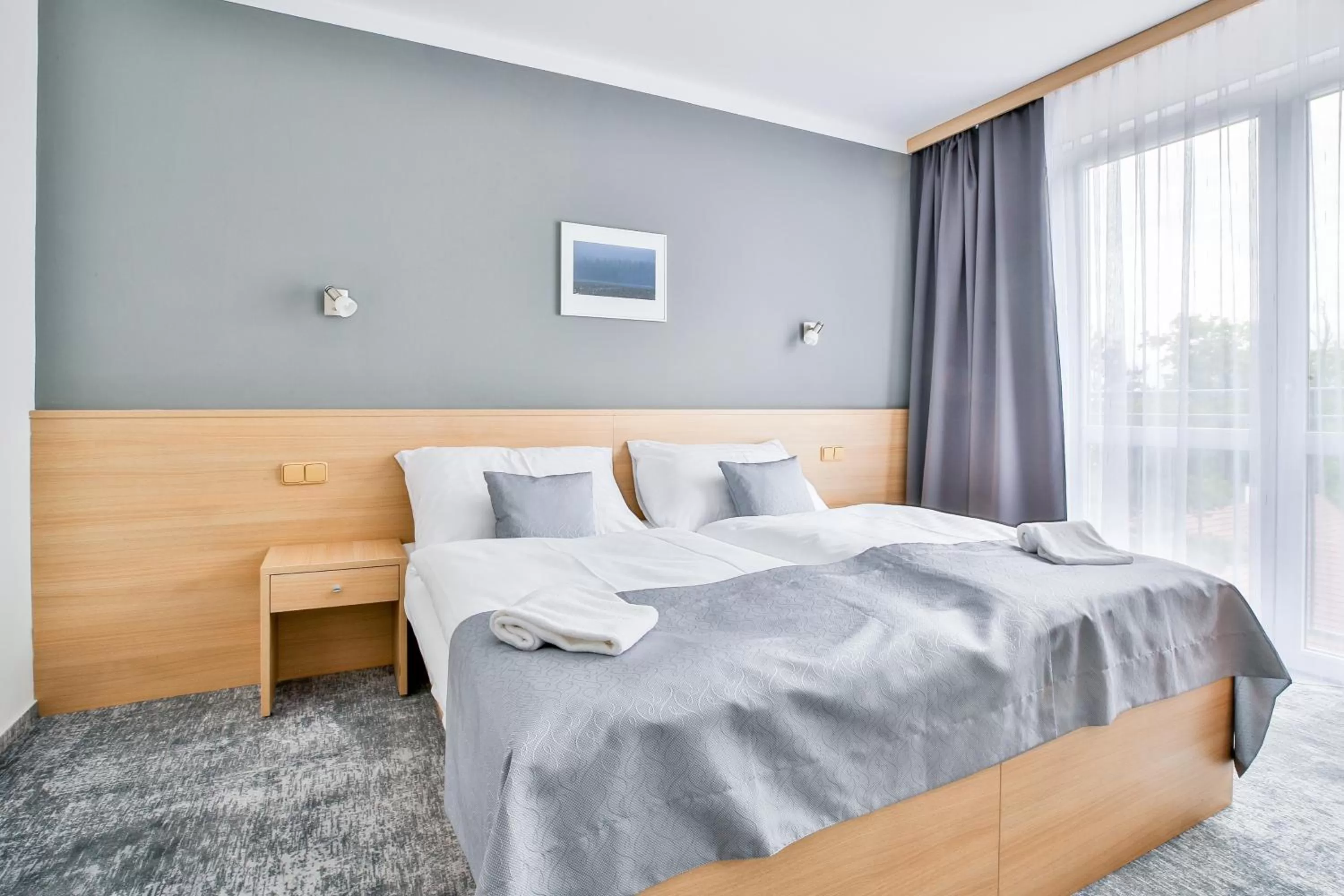 Bed in LH Parkhotel Hluboka Nad Vltavou Congress & Wellness