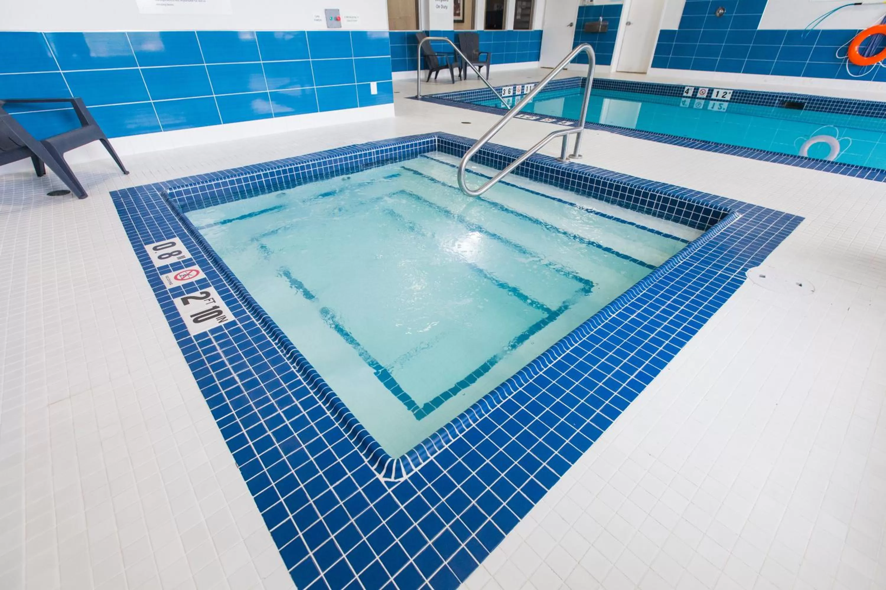 Swimming pool in Holiday Inn Express & Suites Spruce Grove - Stony Plain by IHG
