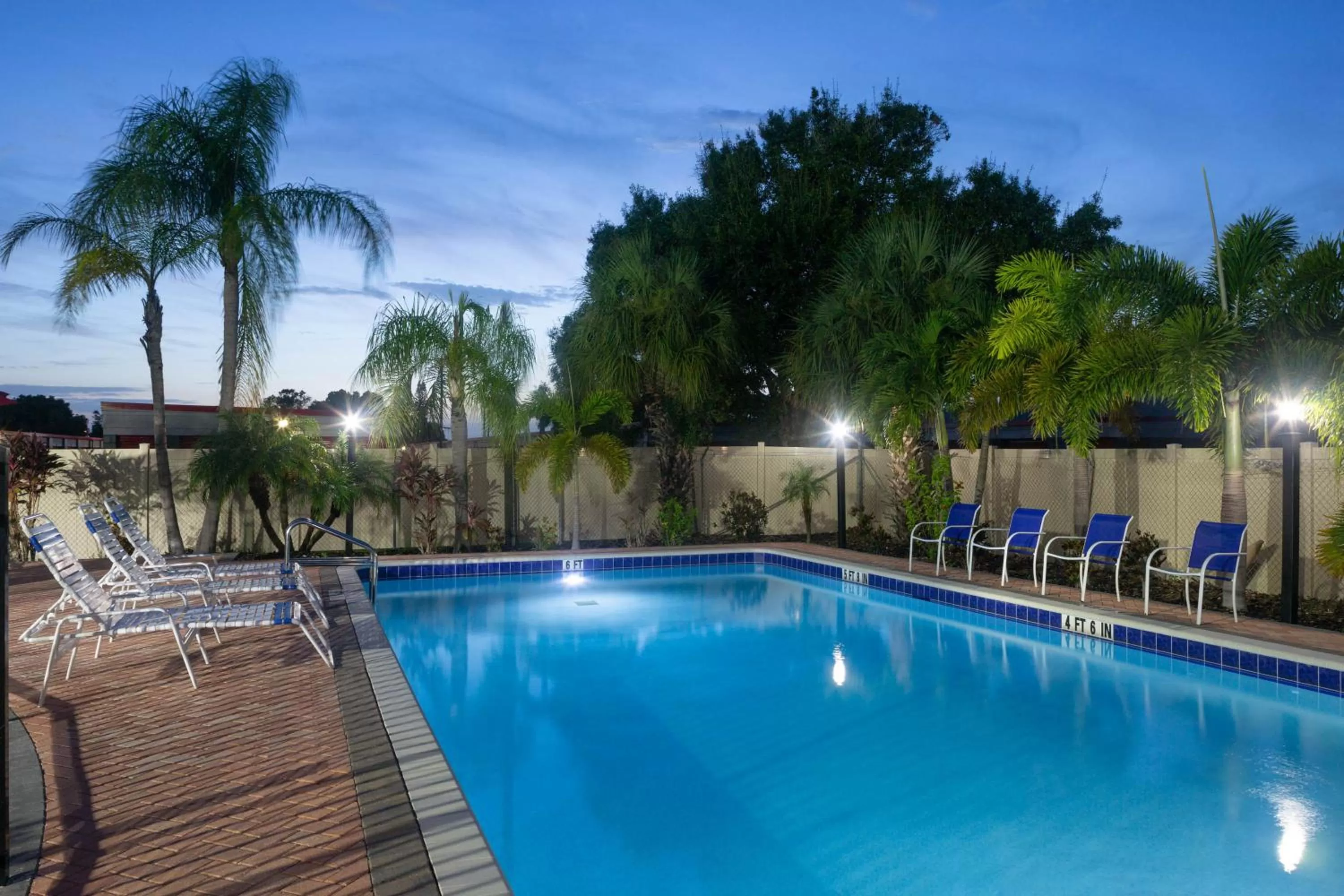 Swimming pool in Super 8 by Wyndham Bradenton Sarasota Area