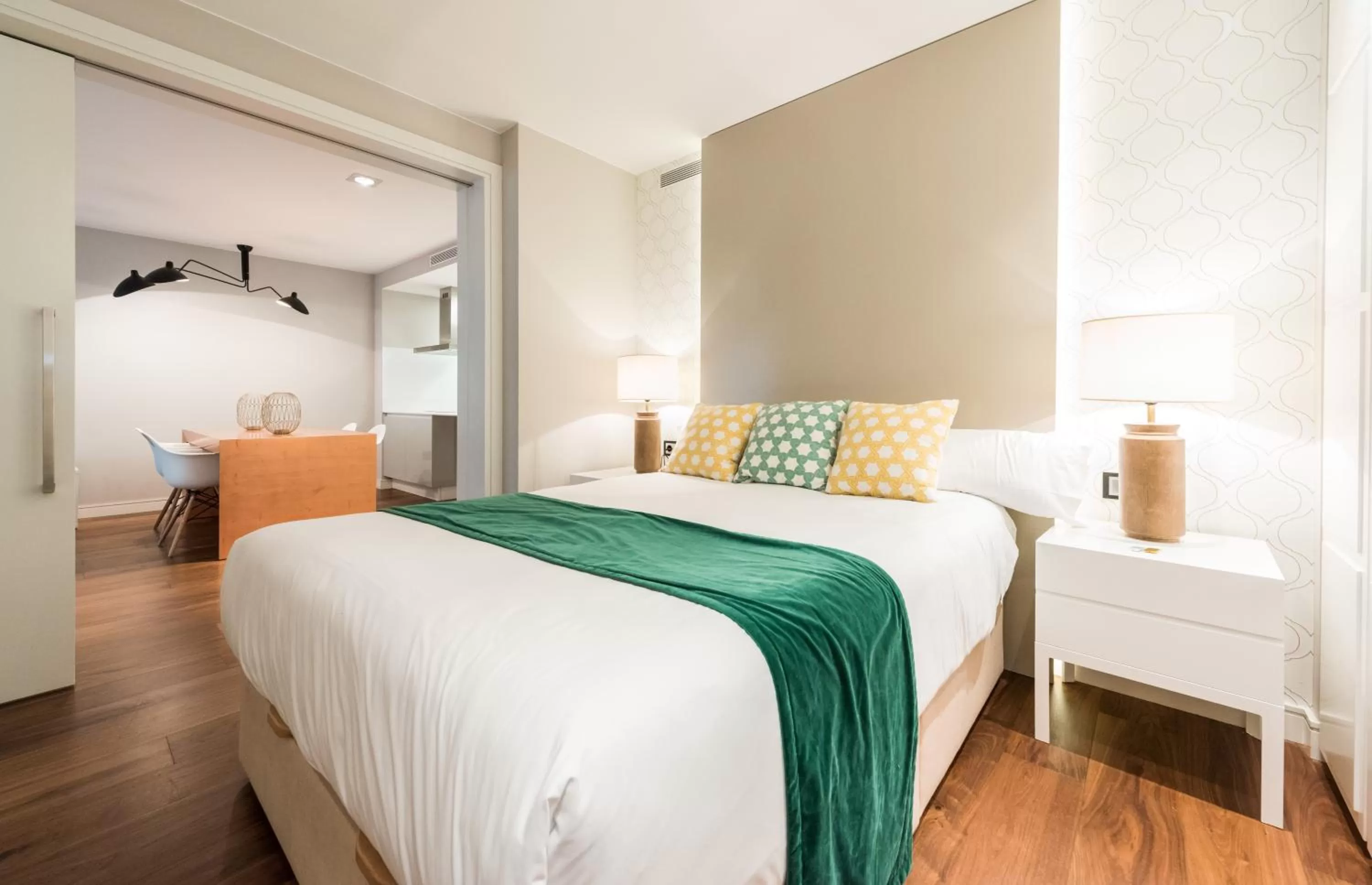 Bed in Gran View Apartments