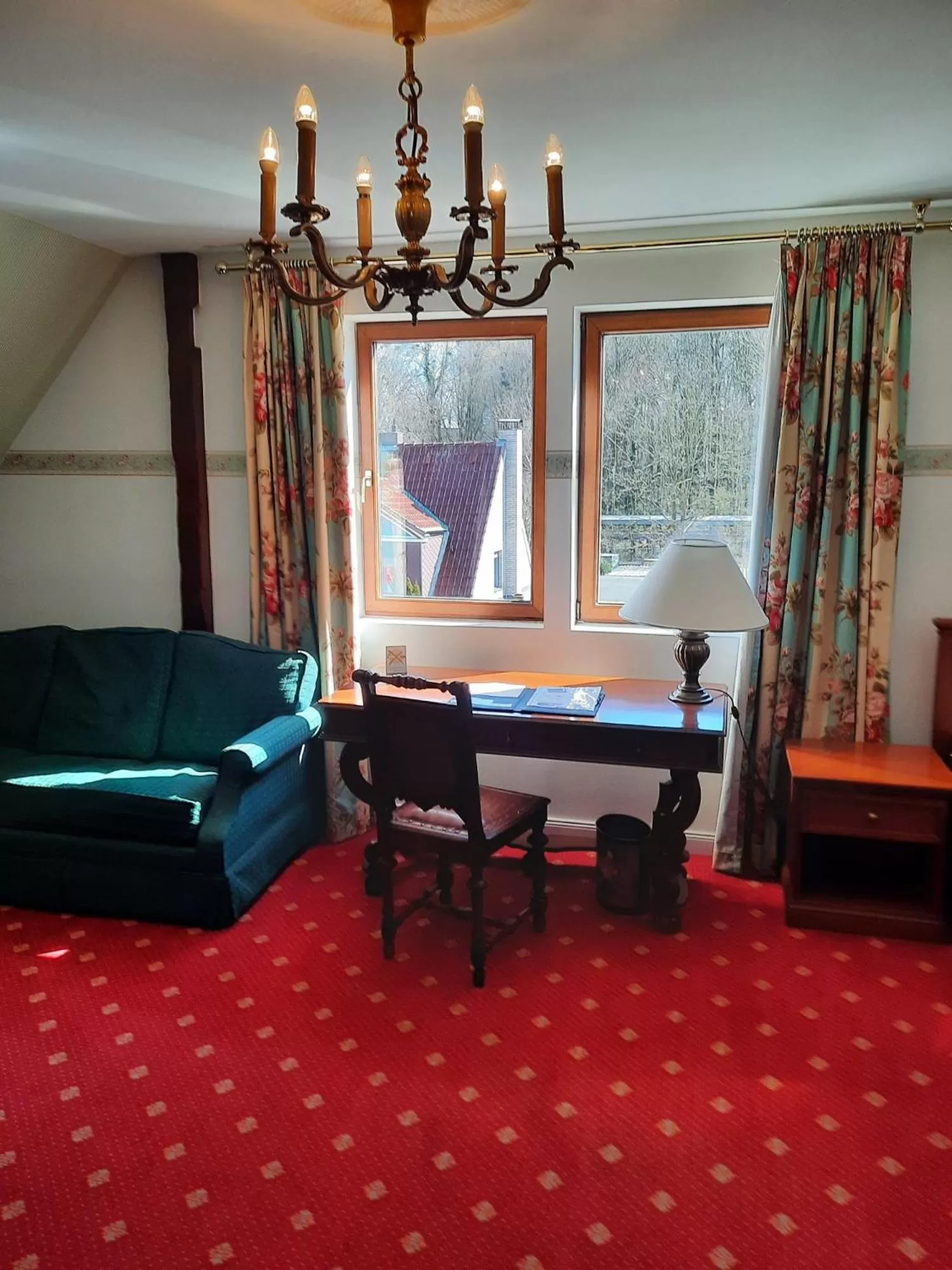 Living room in Landhaus Bode