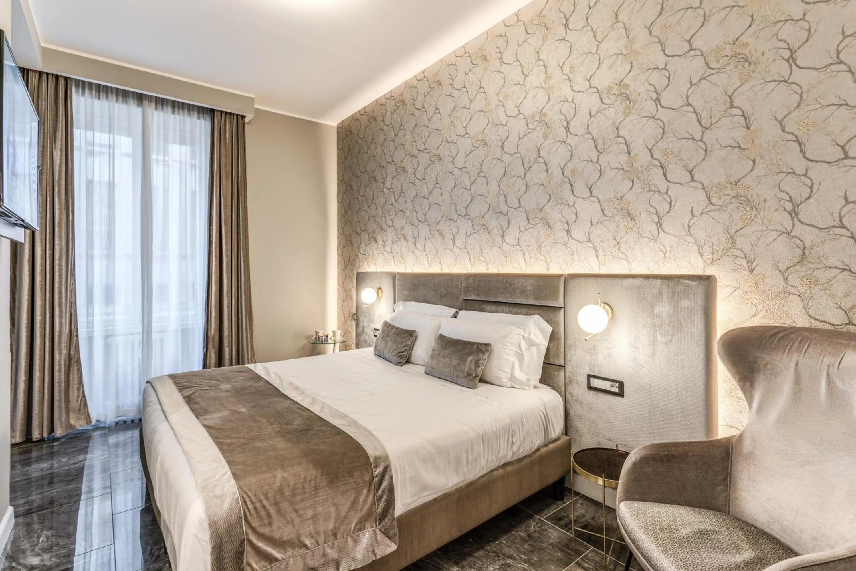 Bedroom, Bed in Apollo Boutique Hotel