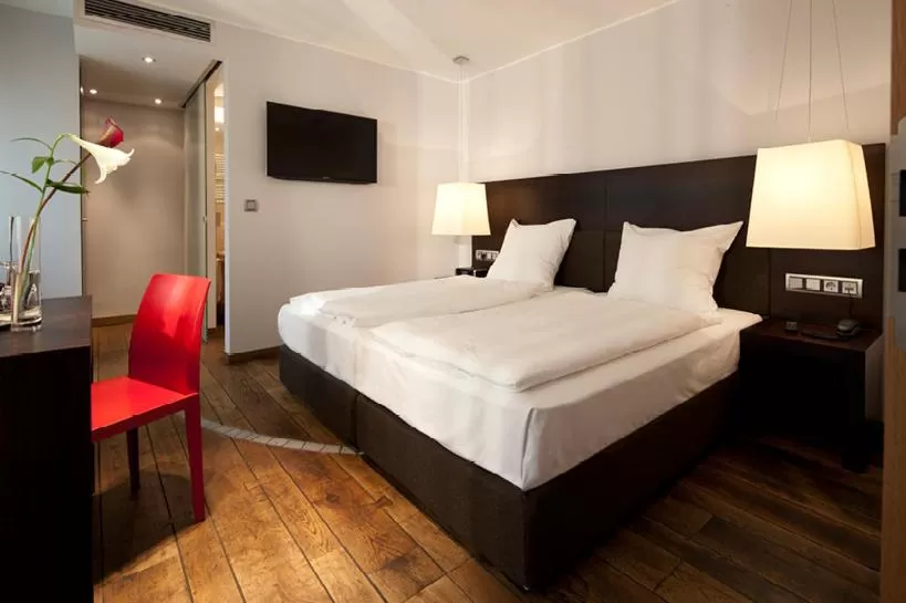 Bed in Trüffel Hotel