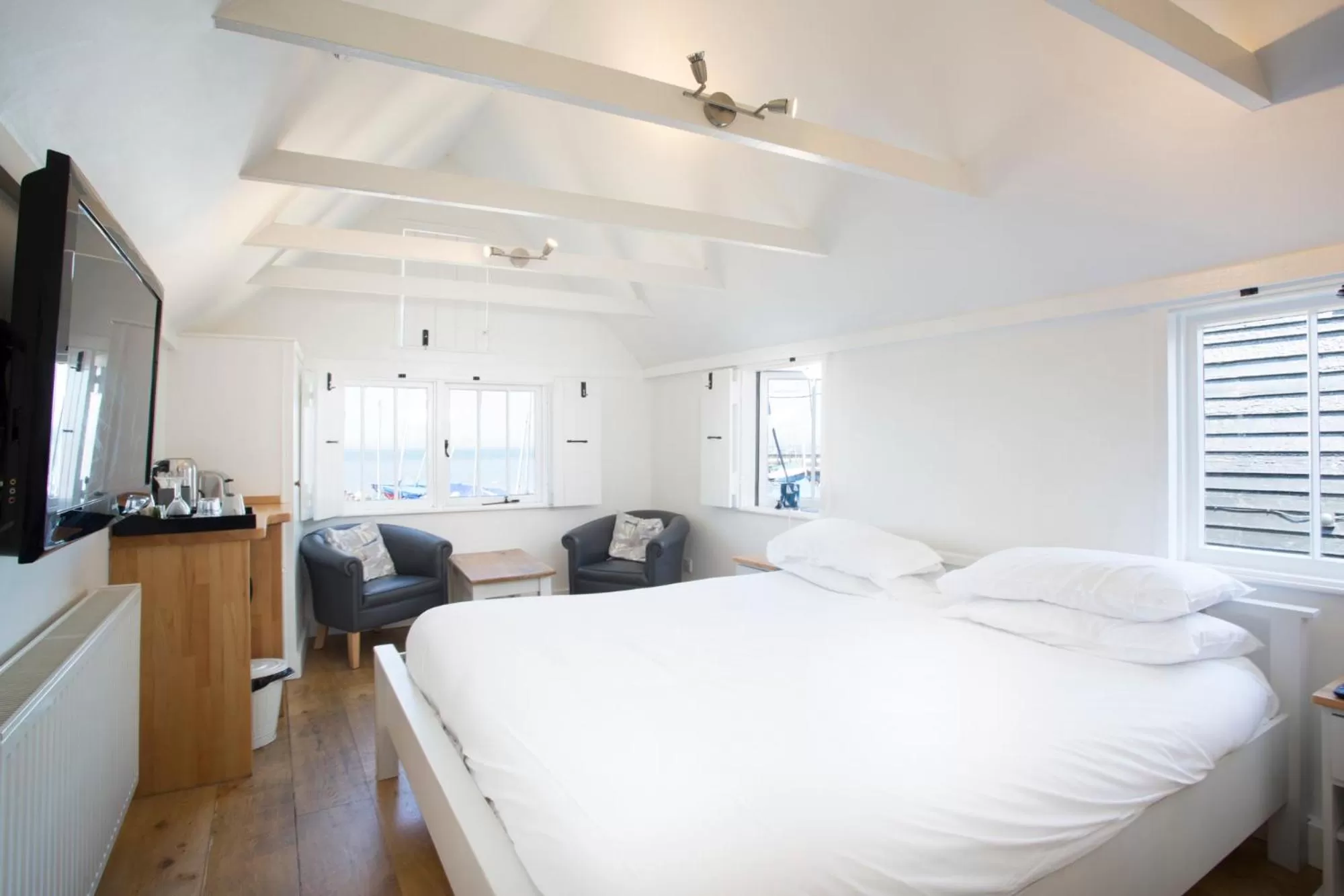 Bed in Whitstable Fisherman's Huts