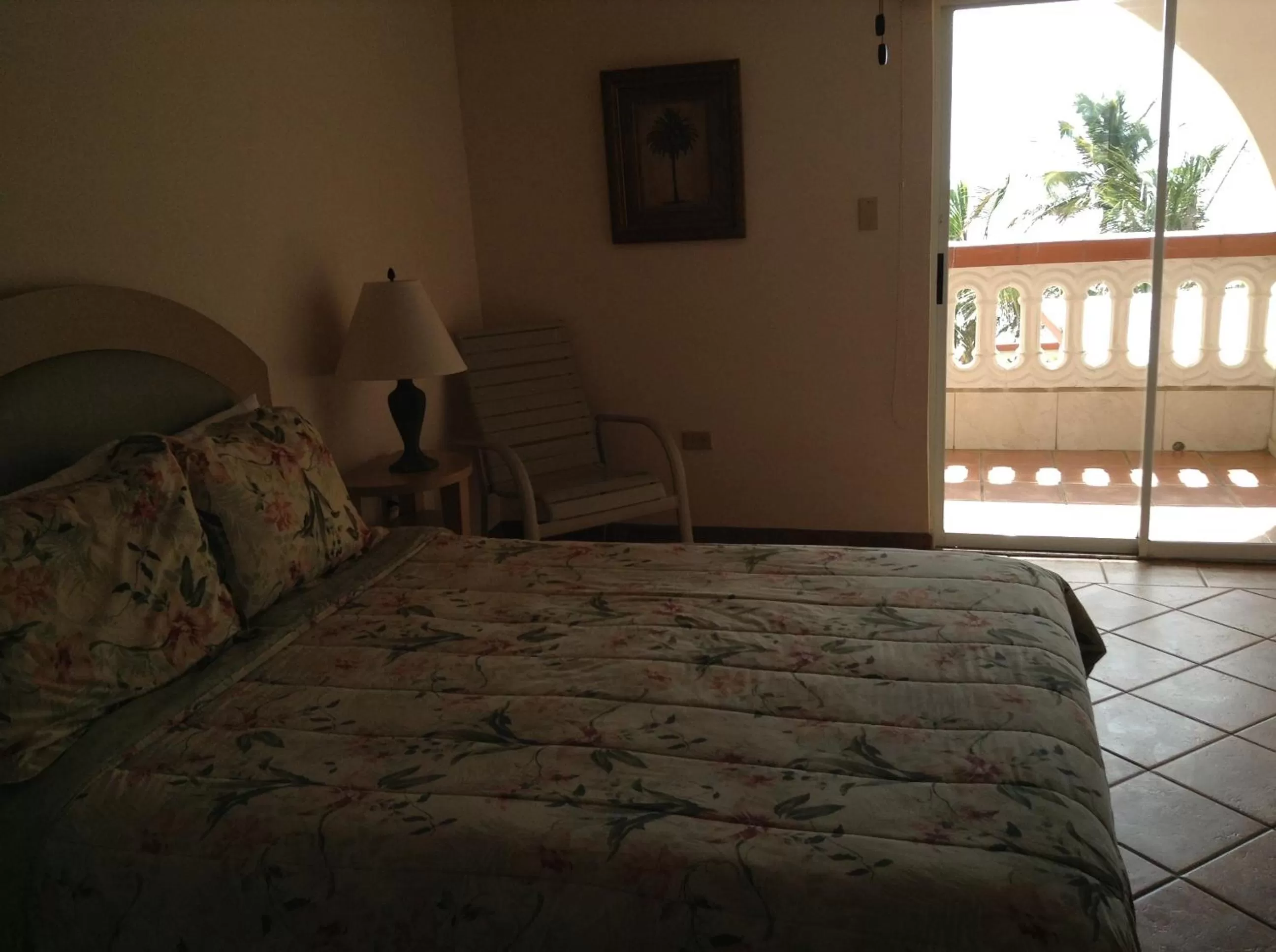 Bed in Luquillo Sunrise Beach Inn