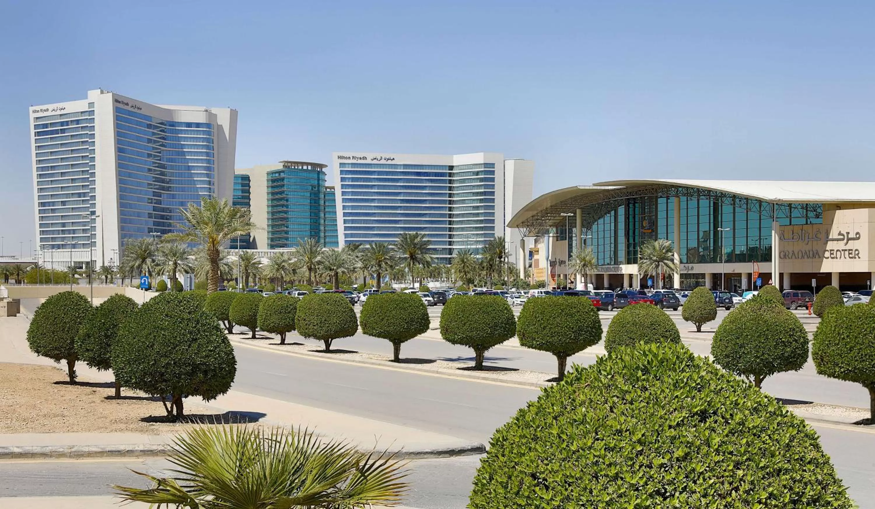 Property building in Hilton Riyadh Hotel & Residences
