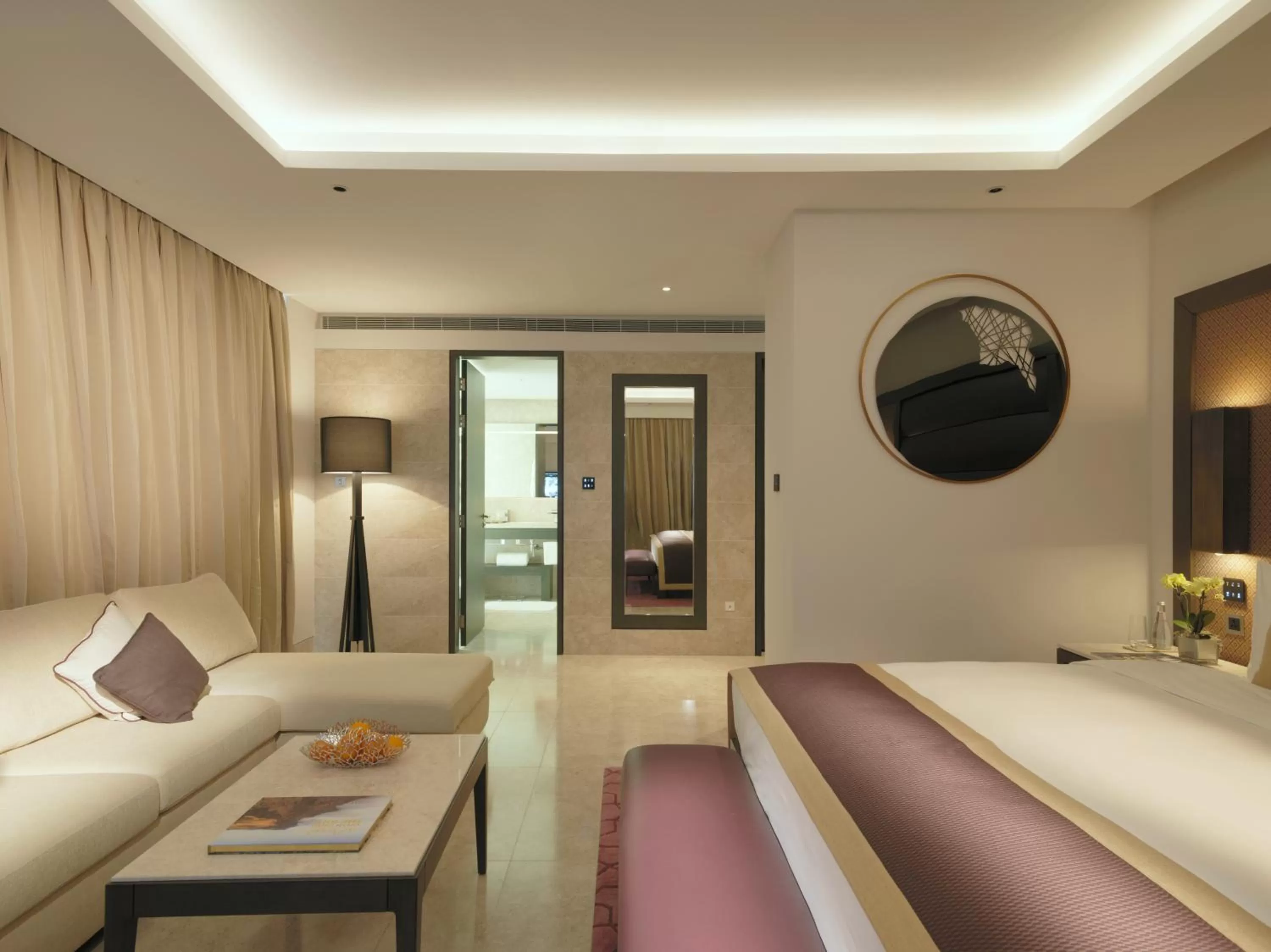 Bedroom, Bed in Kempinski Hotel Muscat