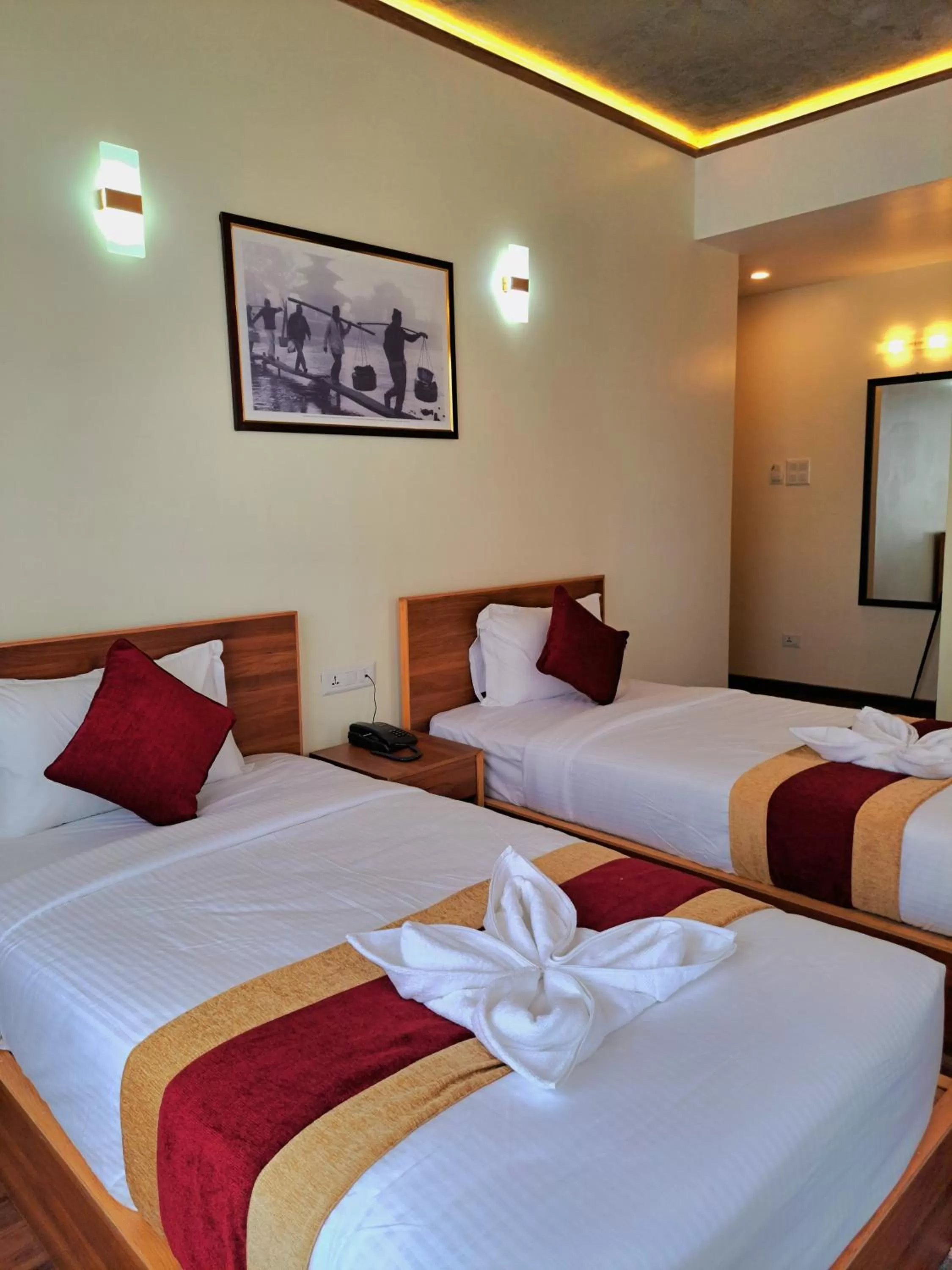 Bedroom, Bed in Rodeos Inn